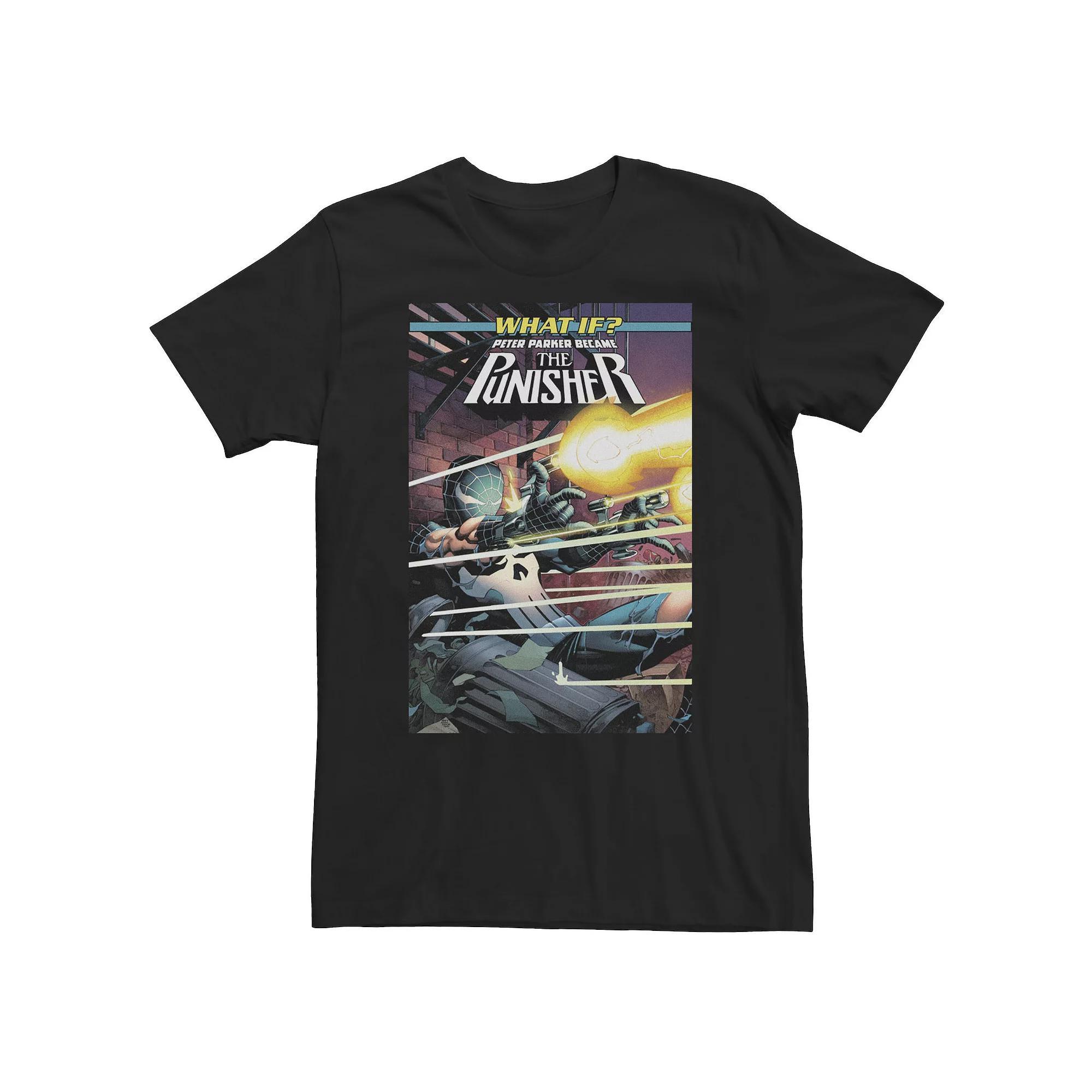 Big & Tall Marvel Spider-Man What If? Flash Thompson Comic Cover Tee, Men's,  Product Image