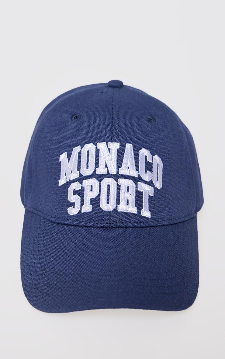 Navy 'Monaco' Cap Product Image