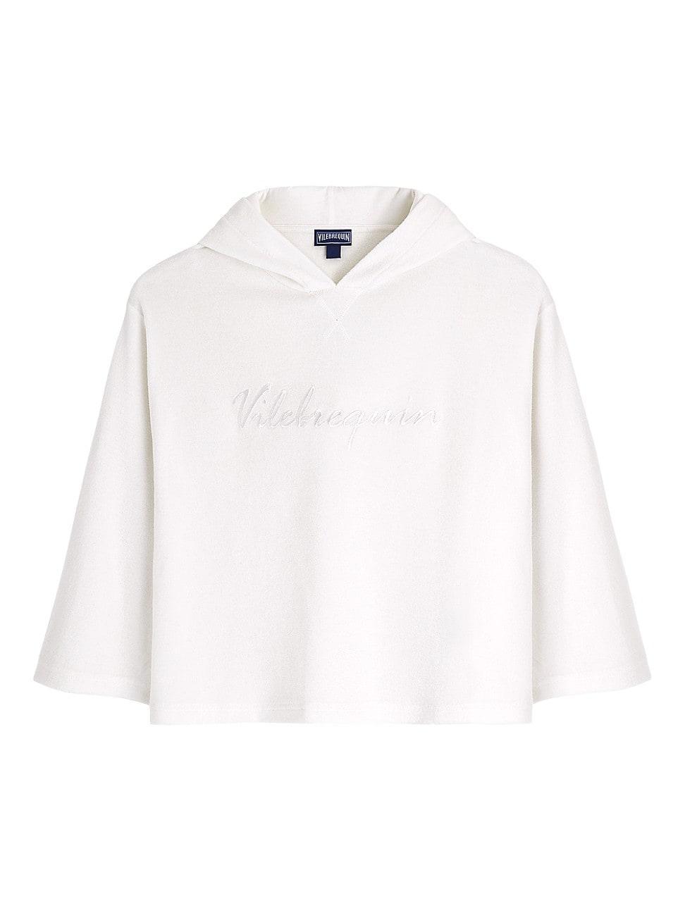 Womens Terry Logo Coverup Hoodie Product Image