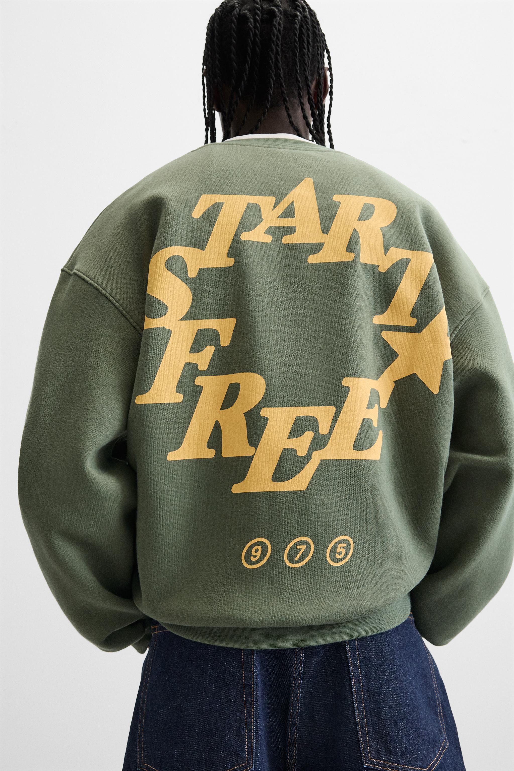 PRINTED TEXT SWEATSHIRT Product Image