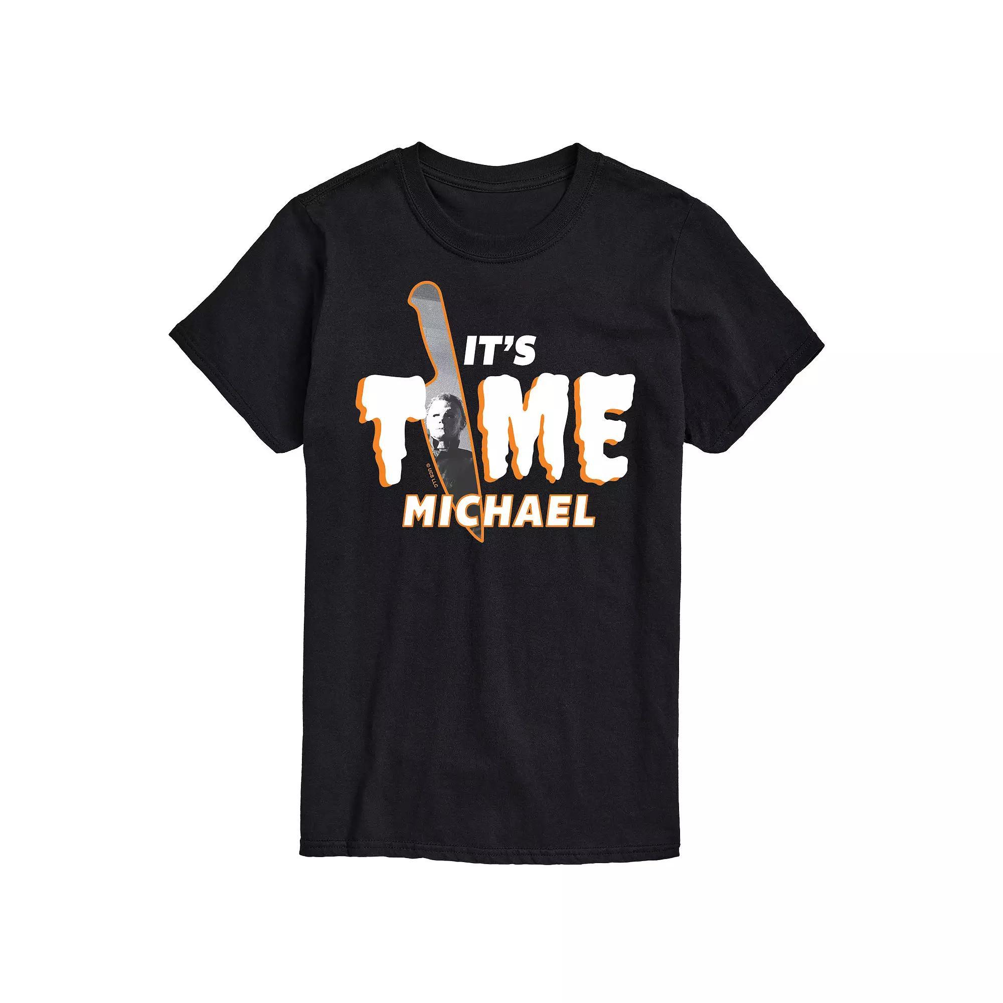Big & Tall Haloween II Its Time Graphic Tee, Men's,  Product Image