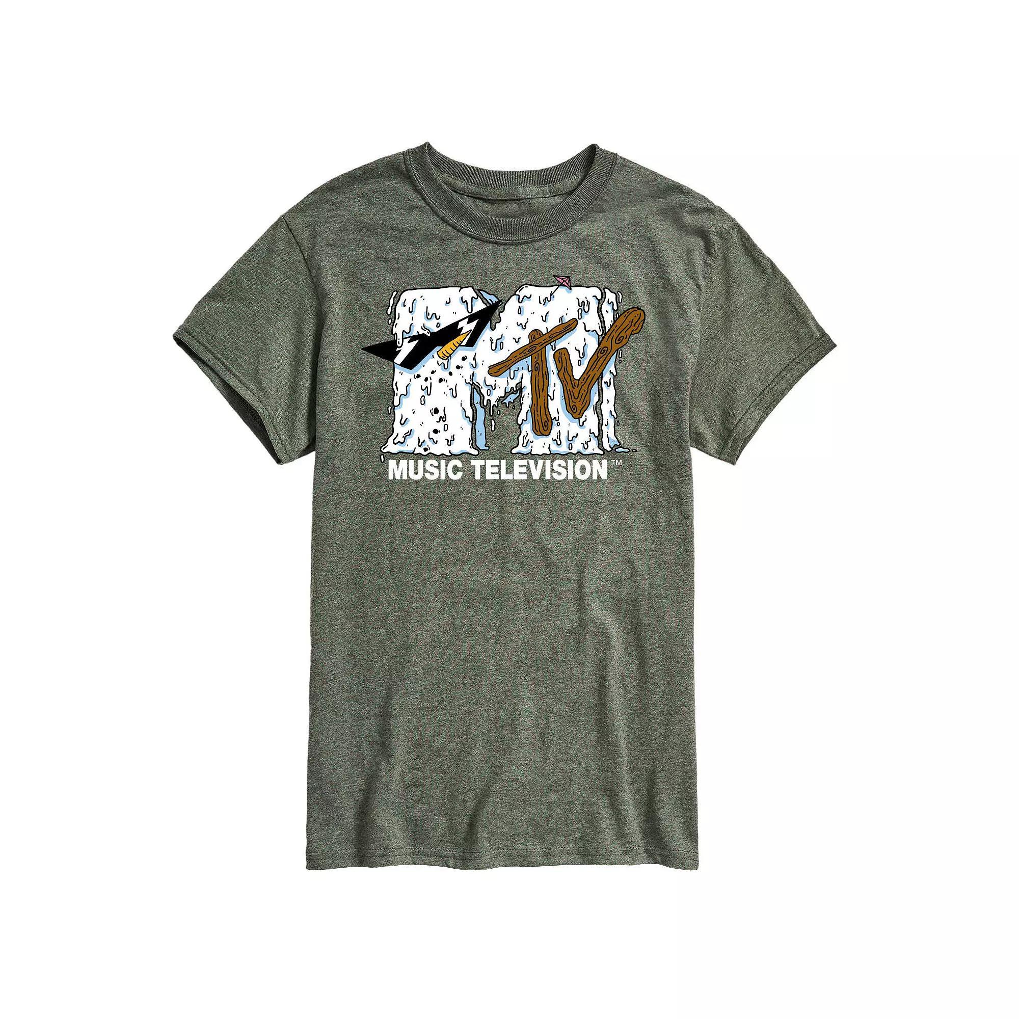 Men's MTV Snowman Logo Graphic Tee,  Product Image