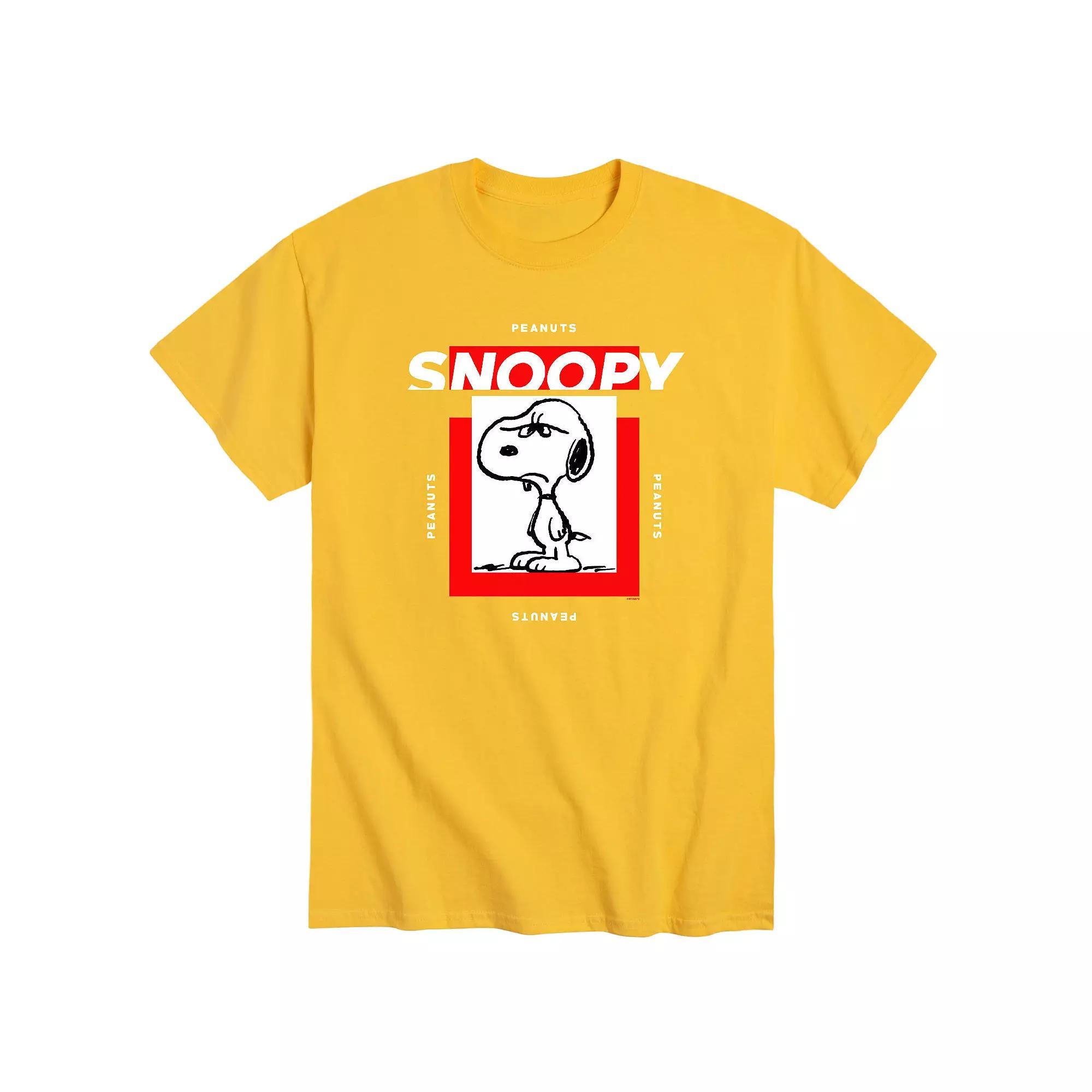 Men's Peanuts Snoopy Mood Tee,  Product Image