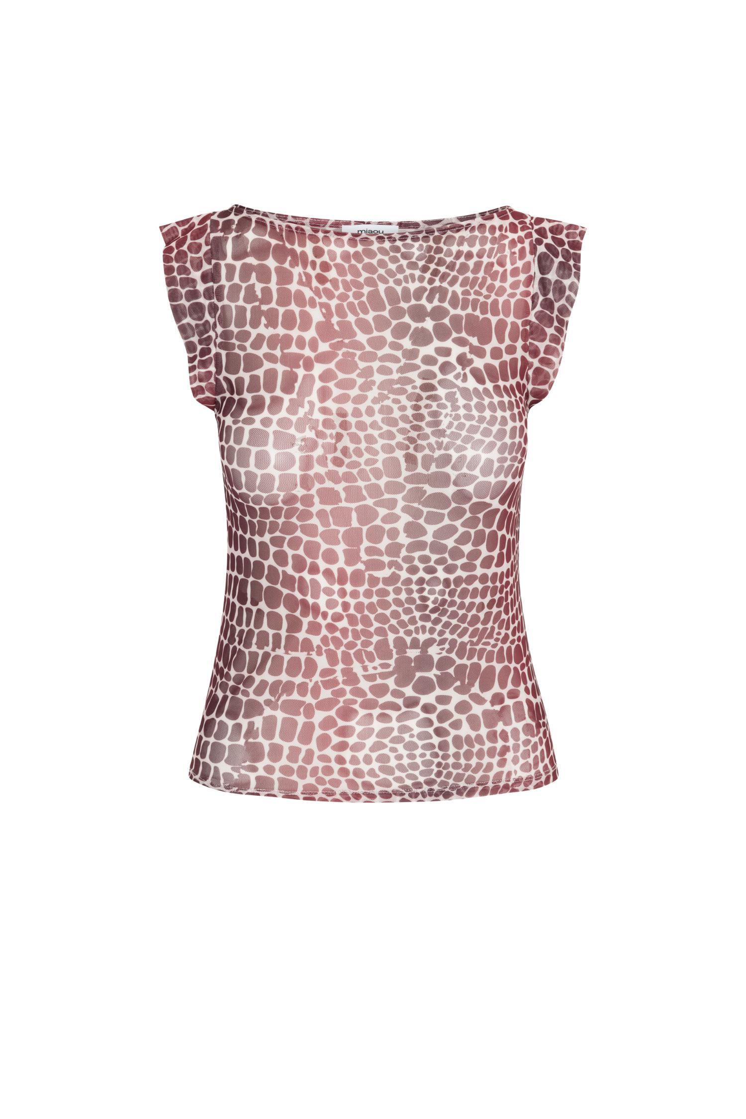 LUCIA TOP - LIZARD Product Image