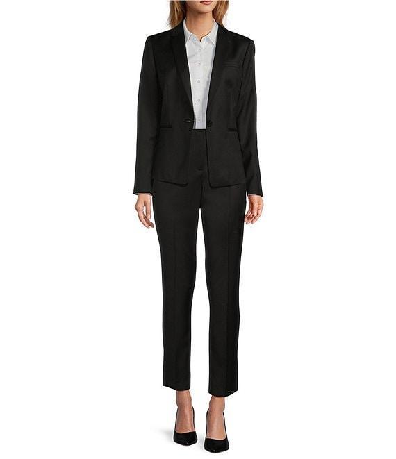 Antonio Melani Theo Loro Piana® Luxe Wool Ankle Pants Product Image