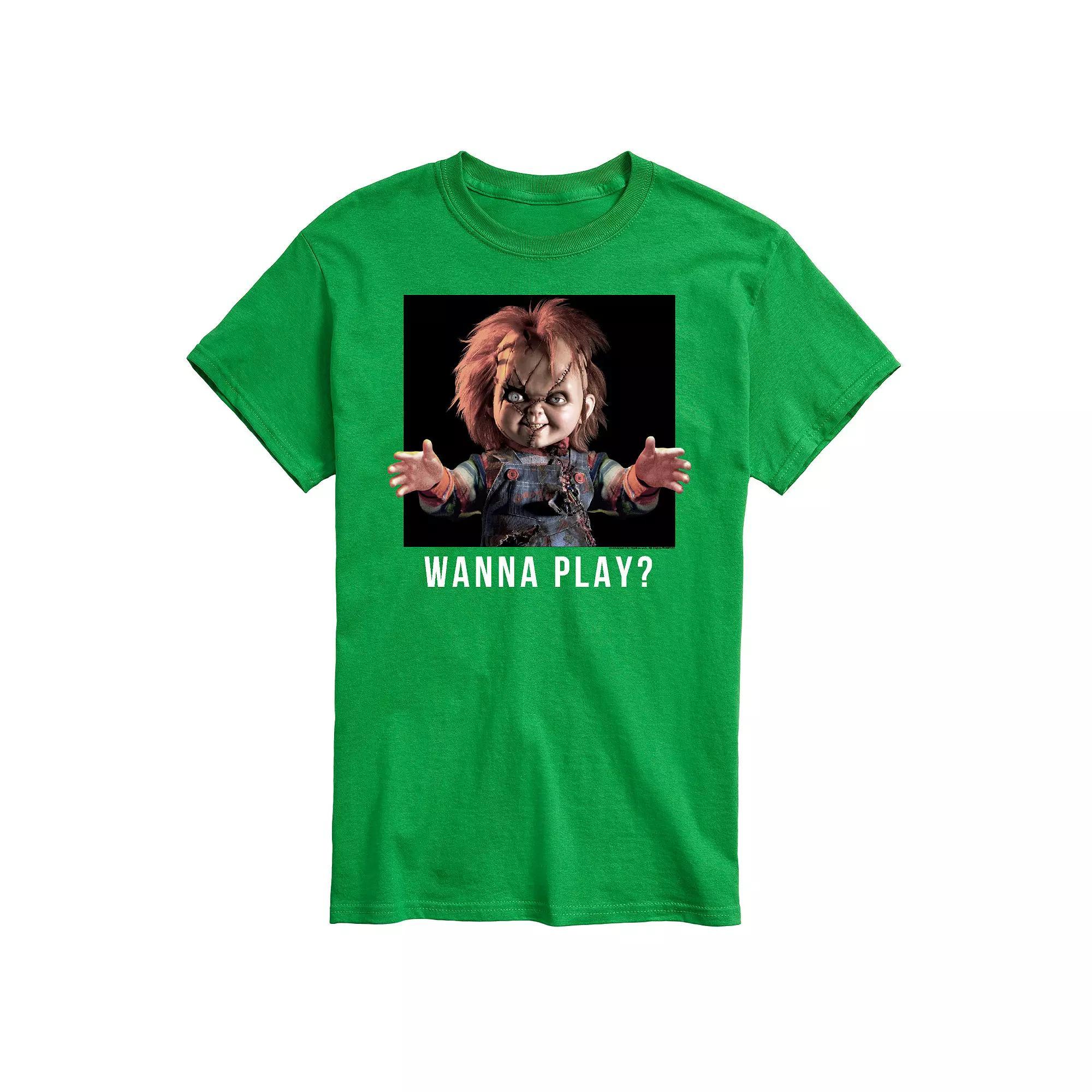 Big & Tall Chucky Play Graphic Tee, Men's,  Product Image