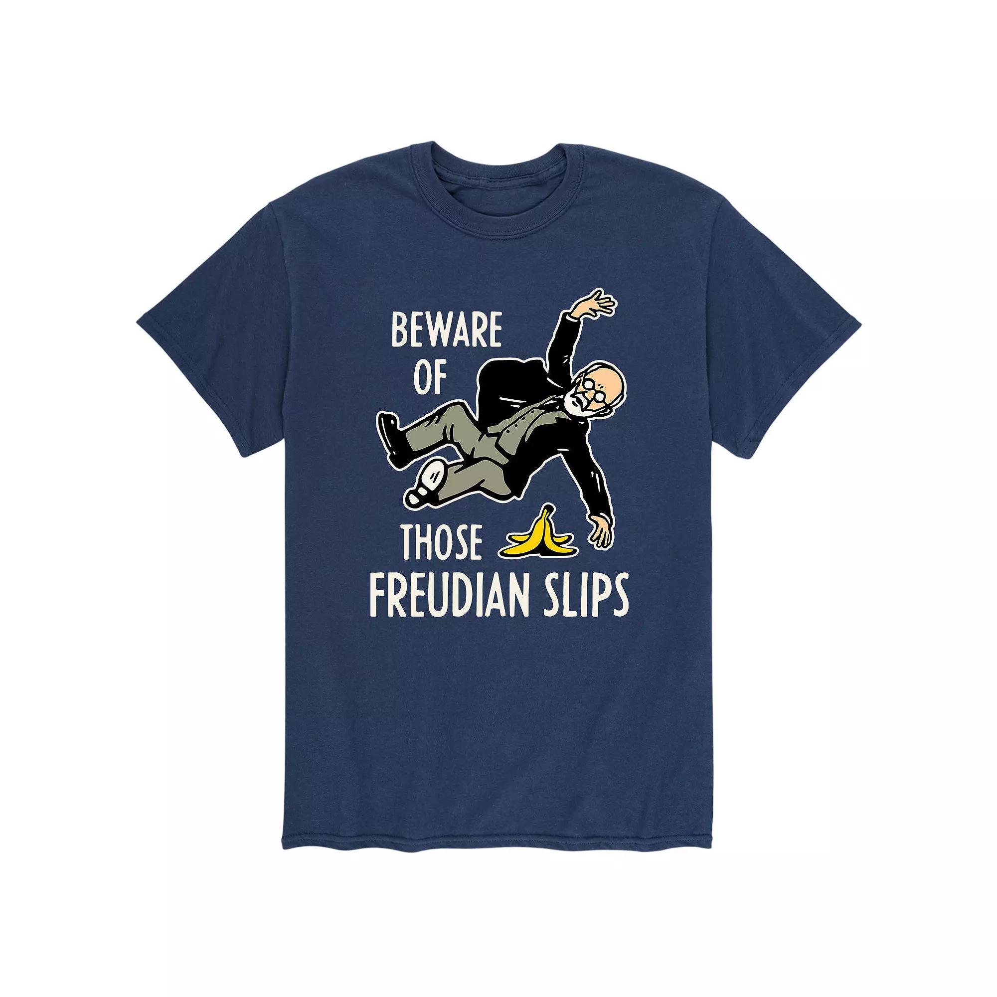 Men's Beware Freudian Slip Tee,  Product Image
