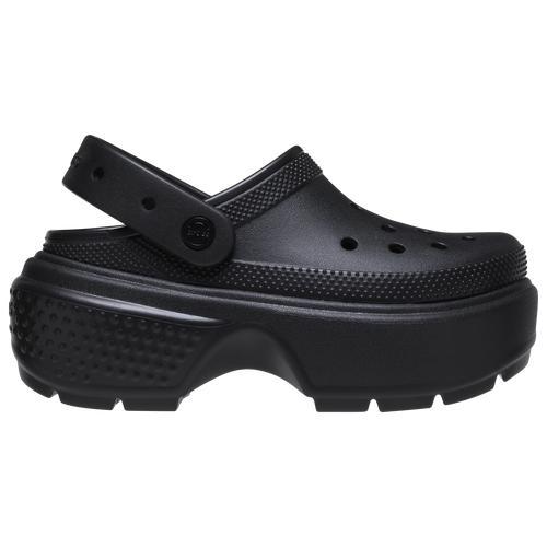 Crocs Womens Crocs Stomp Clogs - Womens Shoes Black Product Image