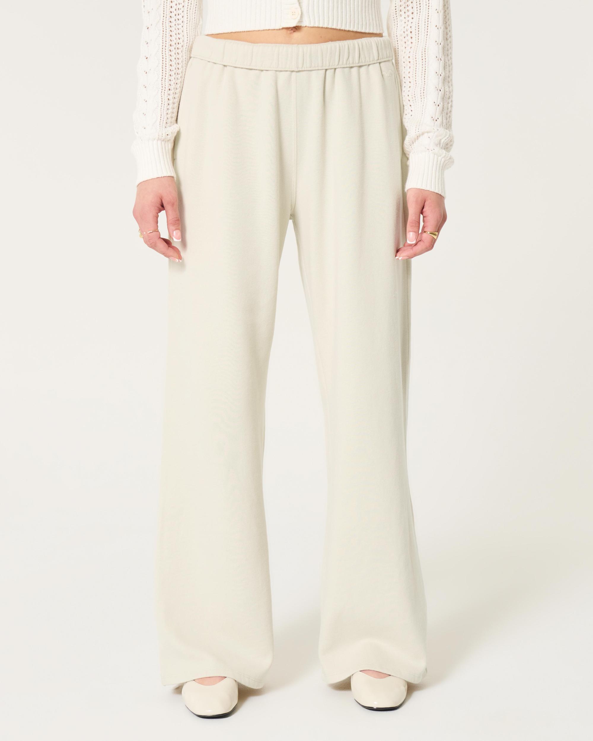 Hollister Feel Good Fleece Wide-Leg Pants Product Image