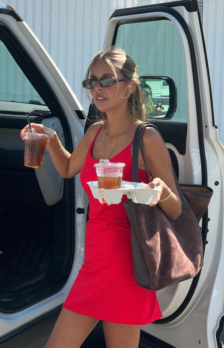 Shantel Red Mini Dress Product Image