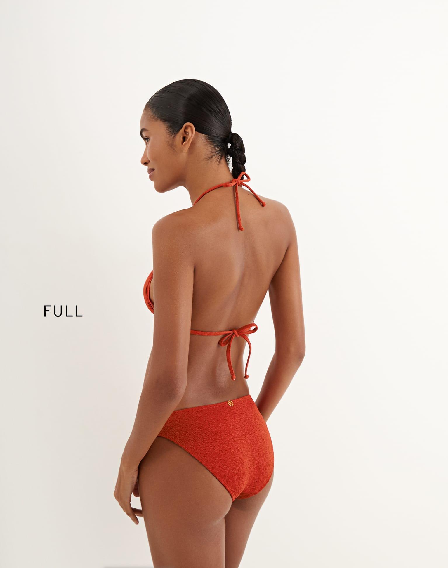 Eyelet Naya Tri Top - Ruby Product Image