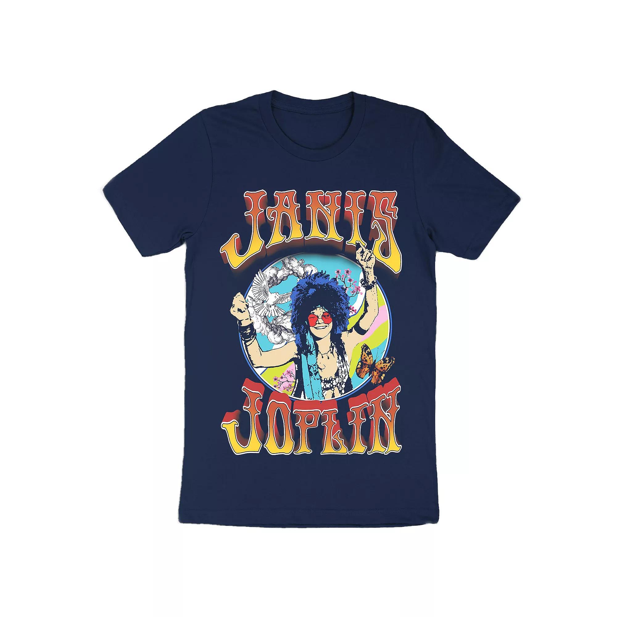Men's Gypsy Janis Joplin Tee, Size: Medium, Blue Product Image