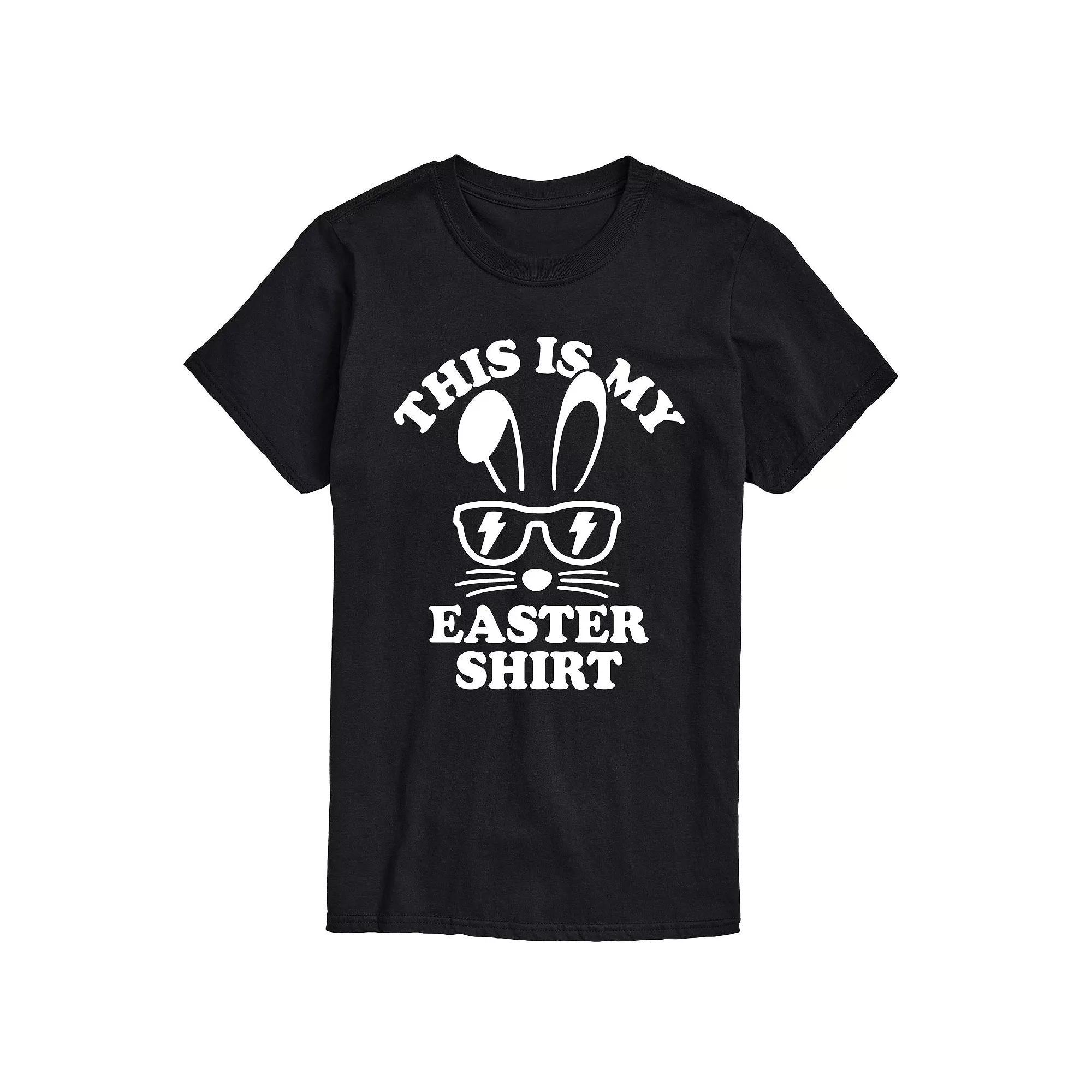 Men's This Is My Easter Shirt Graphic Tee, Size: Medium, Black Product Image