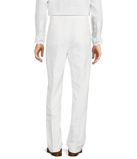 Murano Big & Tall Baird McNutt Linen Relaxed Fit Pleated Front Suit Separates Pants Product Image