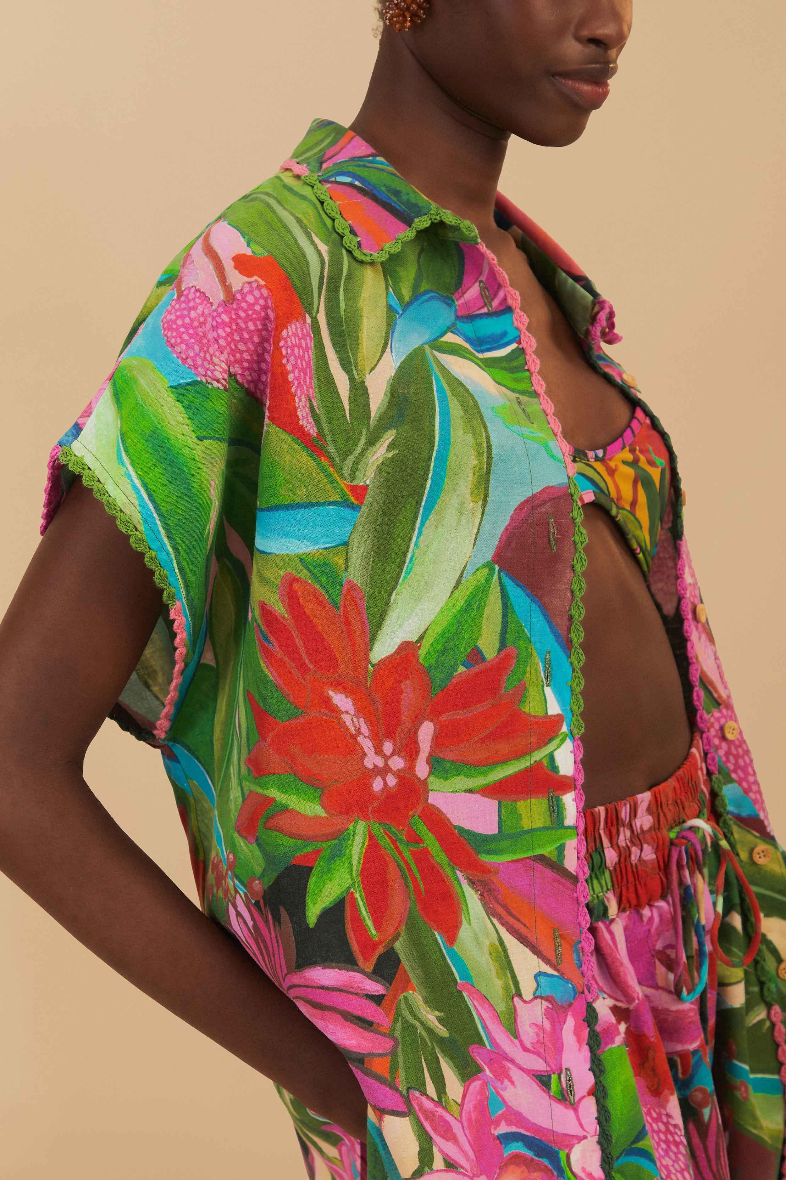 Jardin De Reve Shirt, JARDIN DE REVE MULTICOLOR / M Product Image