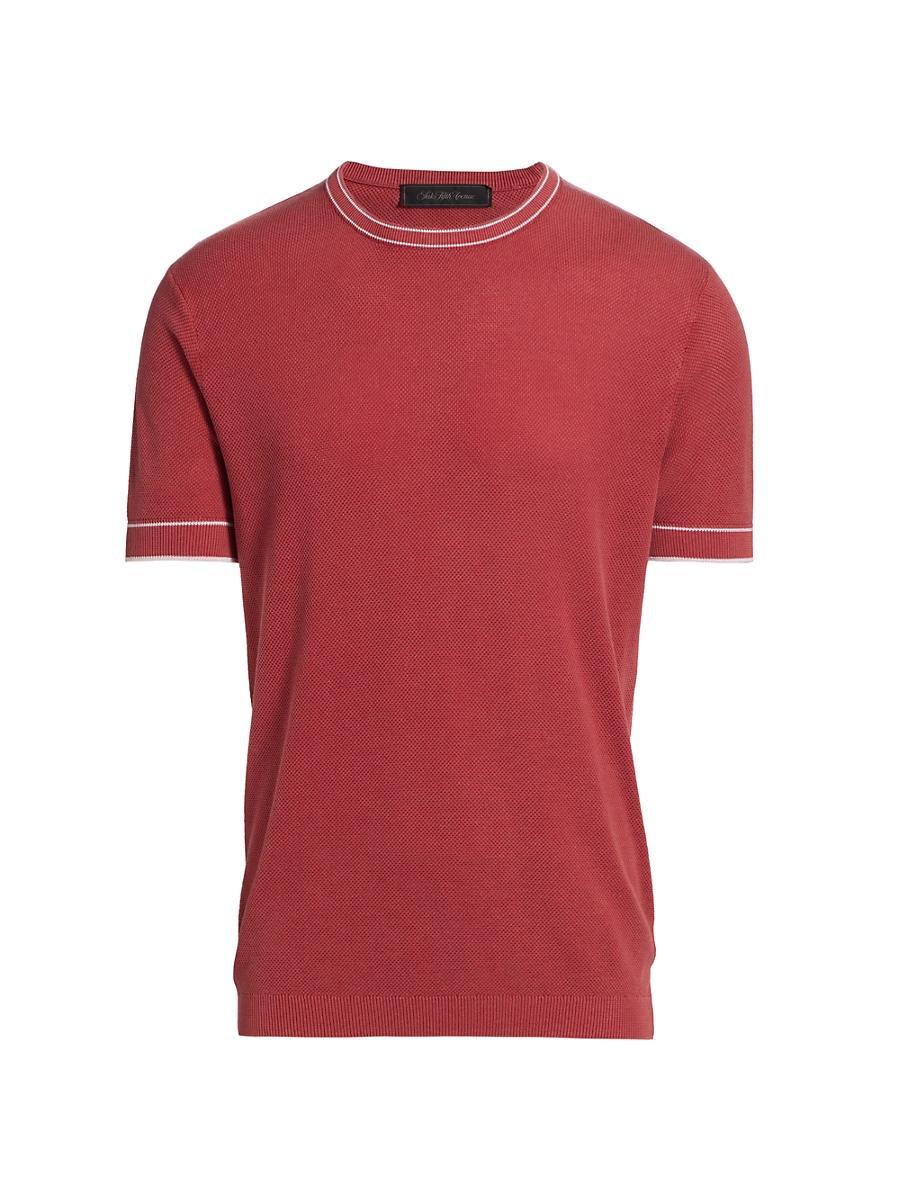 Mens COLLECTION Cotton Knit Crewneck T-Shirt Product Image