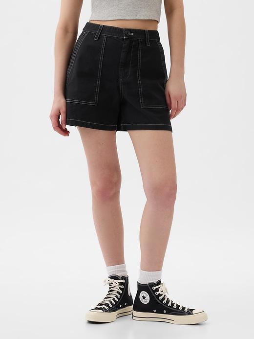 Mid Rise Carpenter Shorts Product Image