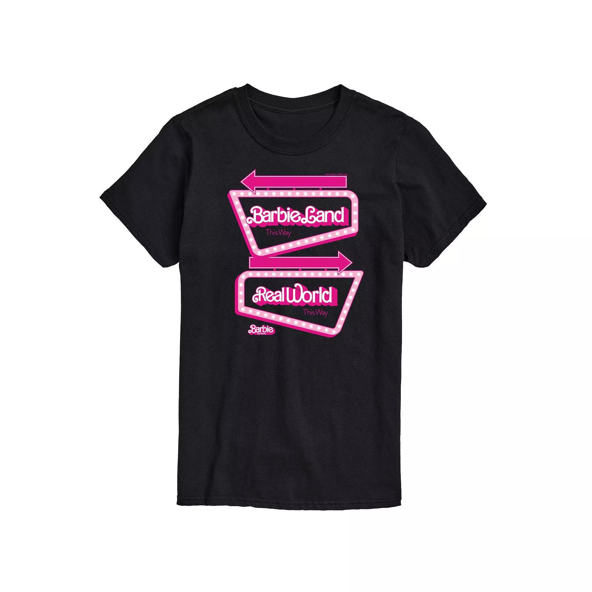 Men's Barbie™ The Movie Barbieland Graphic Tee, Size: Small, Ivory Product Image