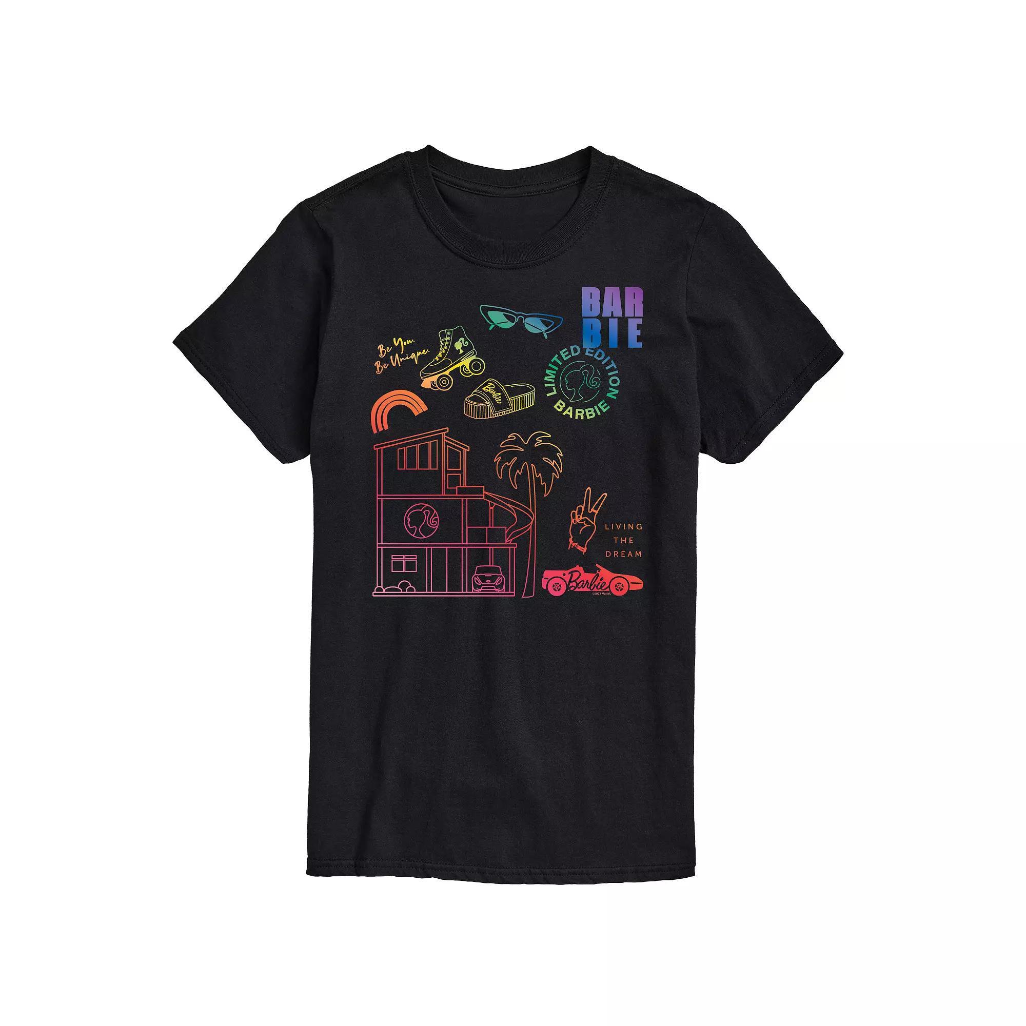 Men's Barbie Pride Icons Graphic Tee,  Product Image