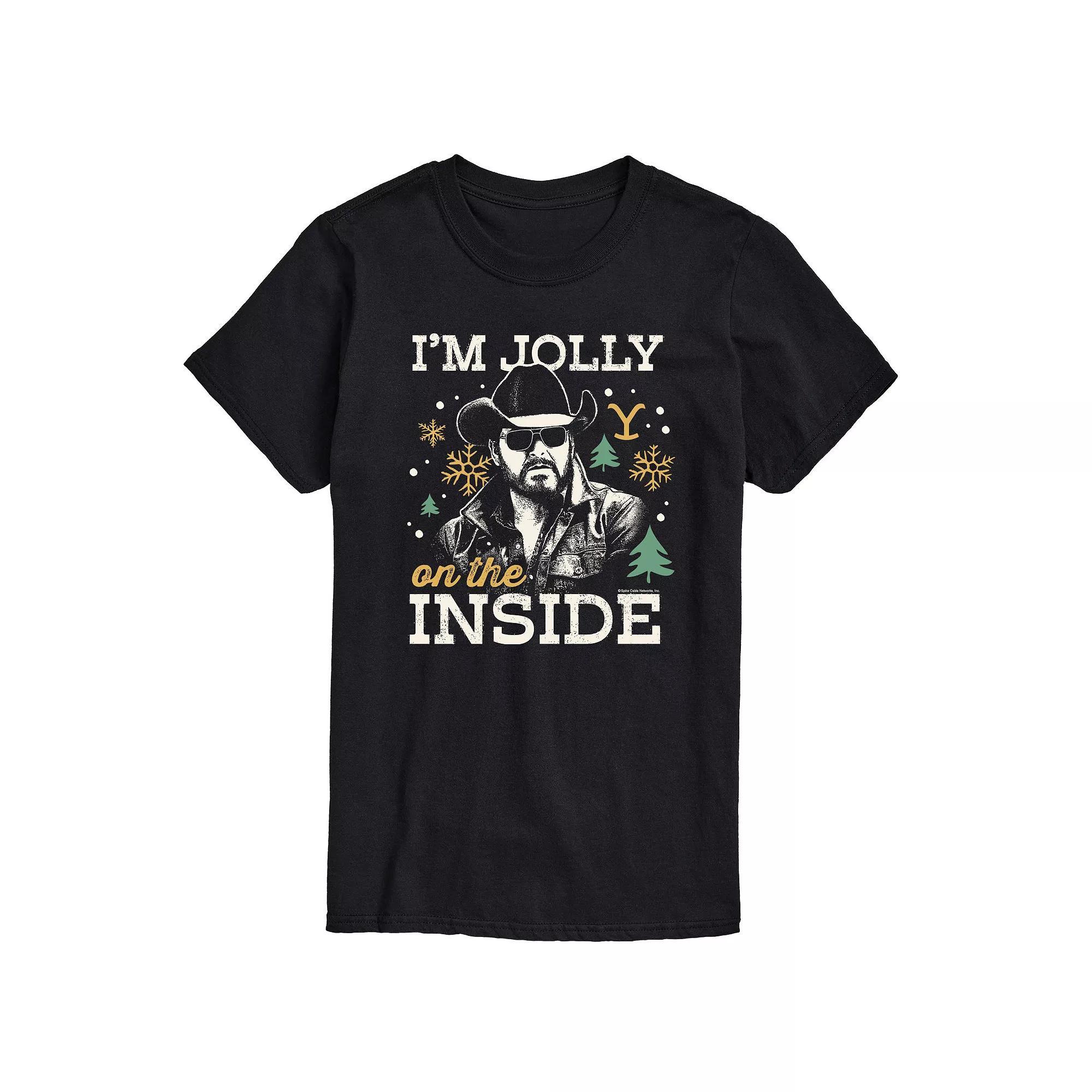 Men's Yellowstone Jolly On The Inside Graphic Tee,  Product Image