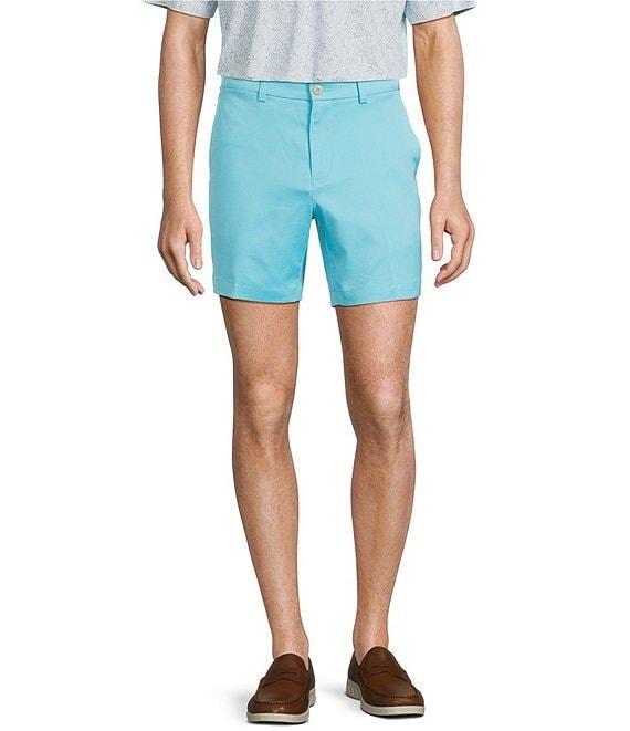 Roundtree & Yorke The Fairway Seasonal 7#double; Flat Front Performance Shorts Product Image