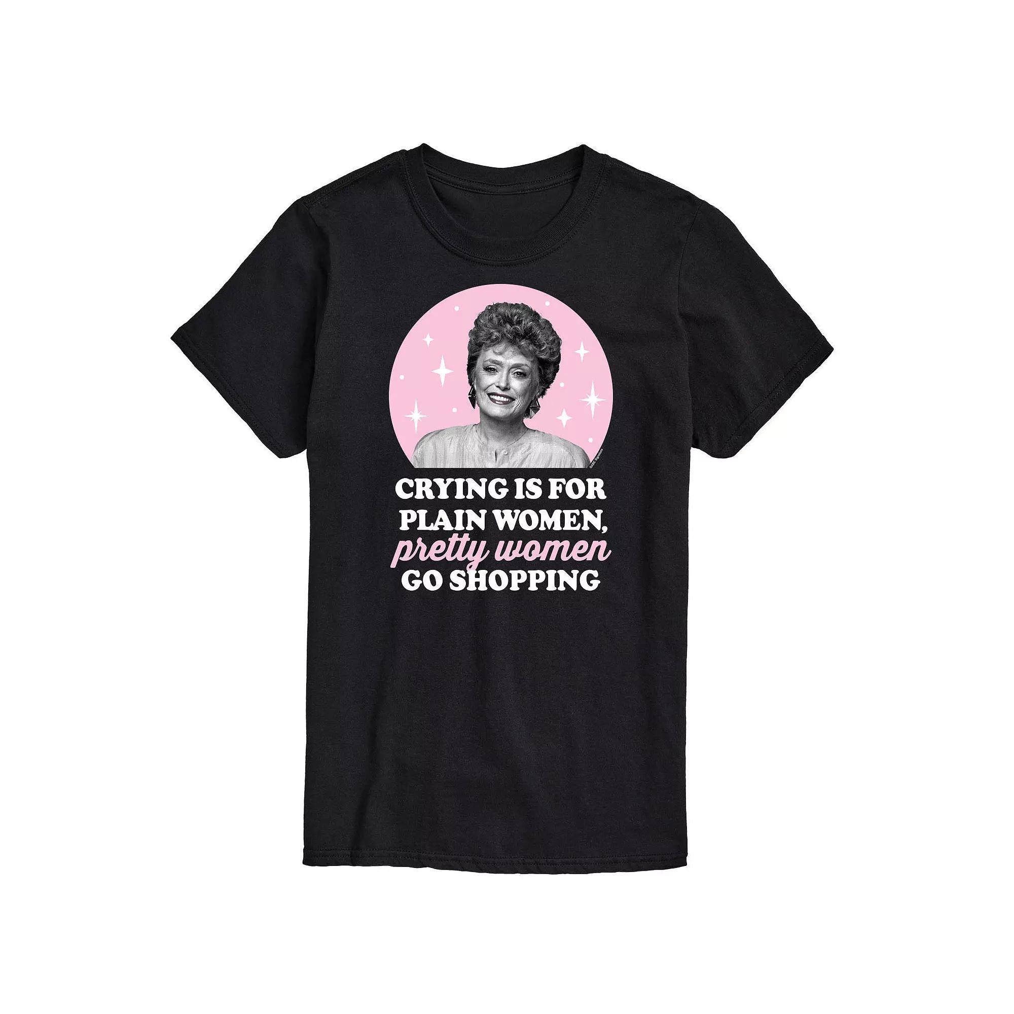 Men's Golden Girls Crying For Plain Women Tee,  Product Image