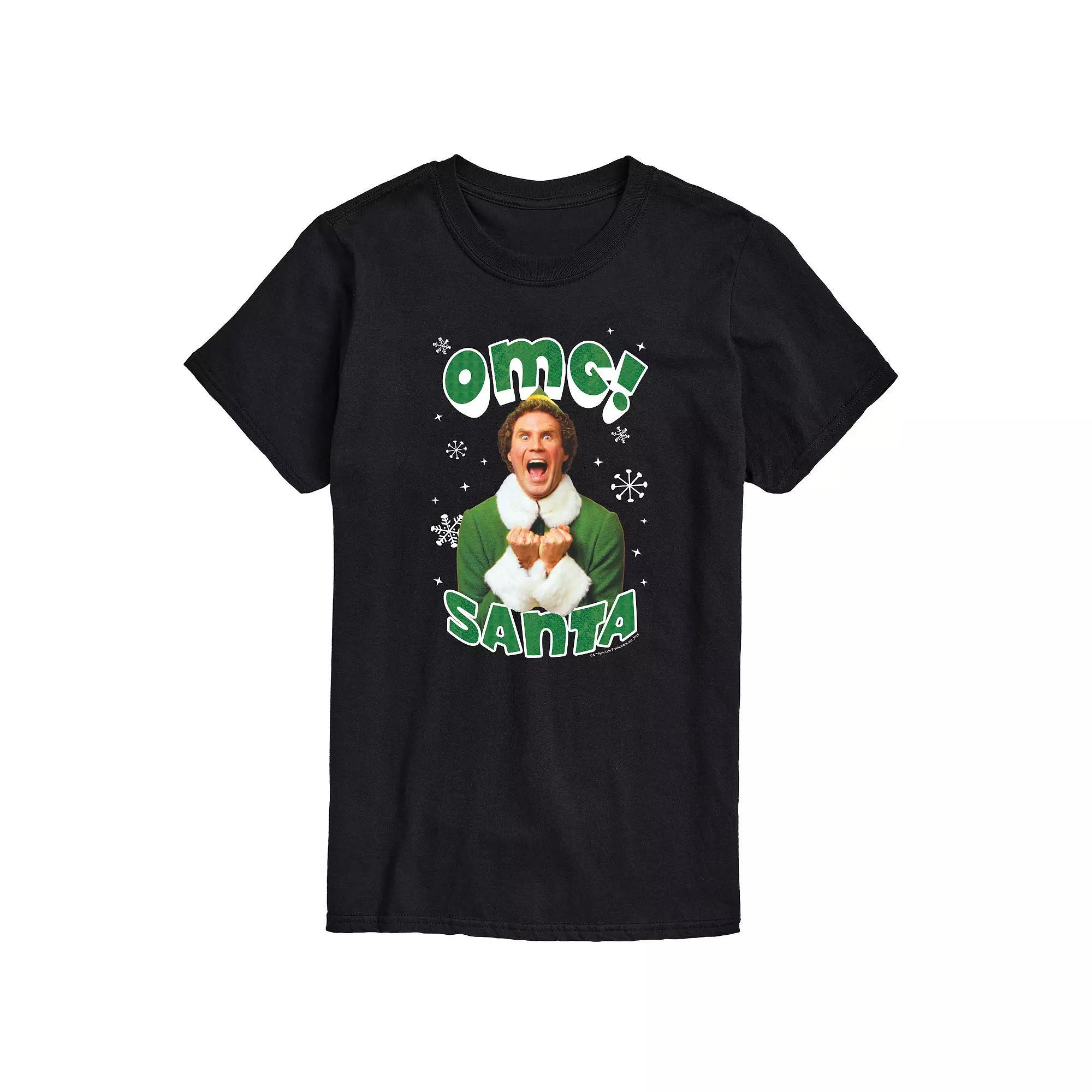 Men's Elf OMG Santa Elf Tee,  Product Image