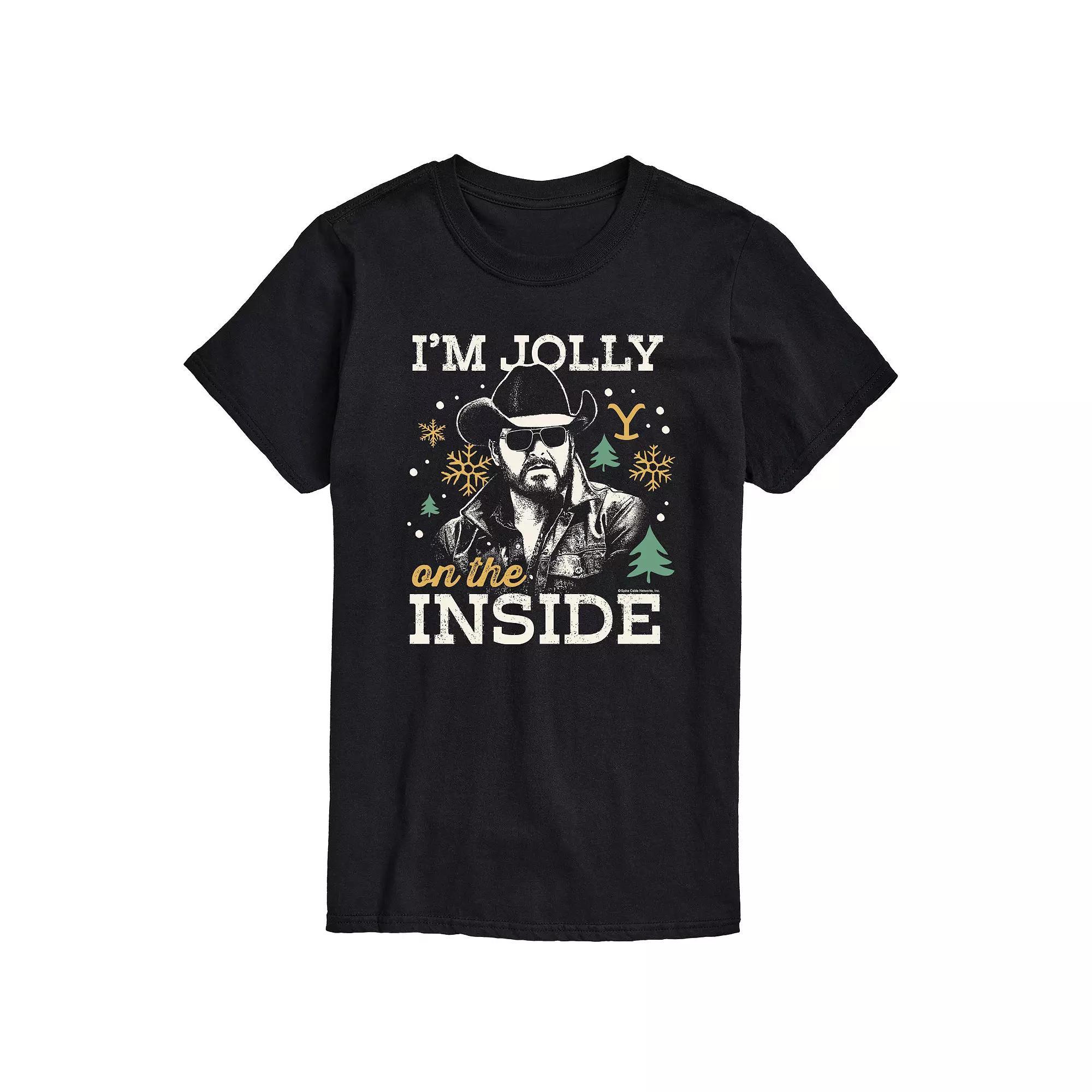 Men's Yellowstone Jolly On The Inside Graphic Tee,  Product Image
