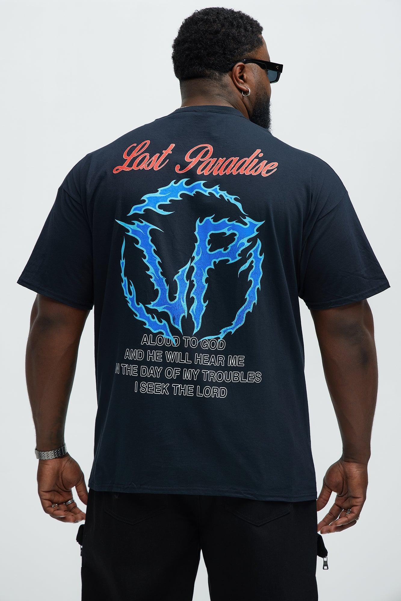 Seek The Lord Short Sleeve Tee - Black Product Image