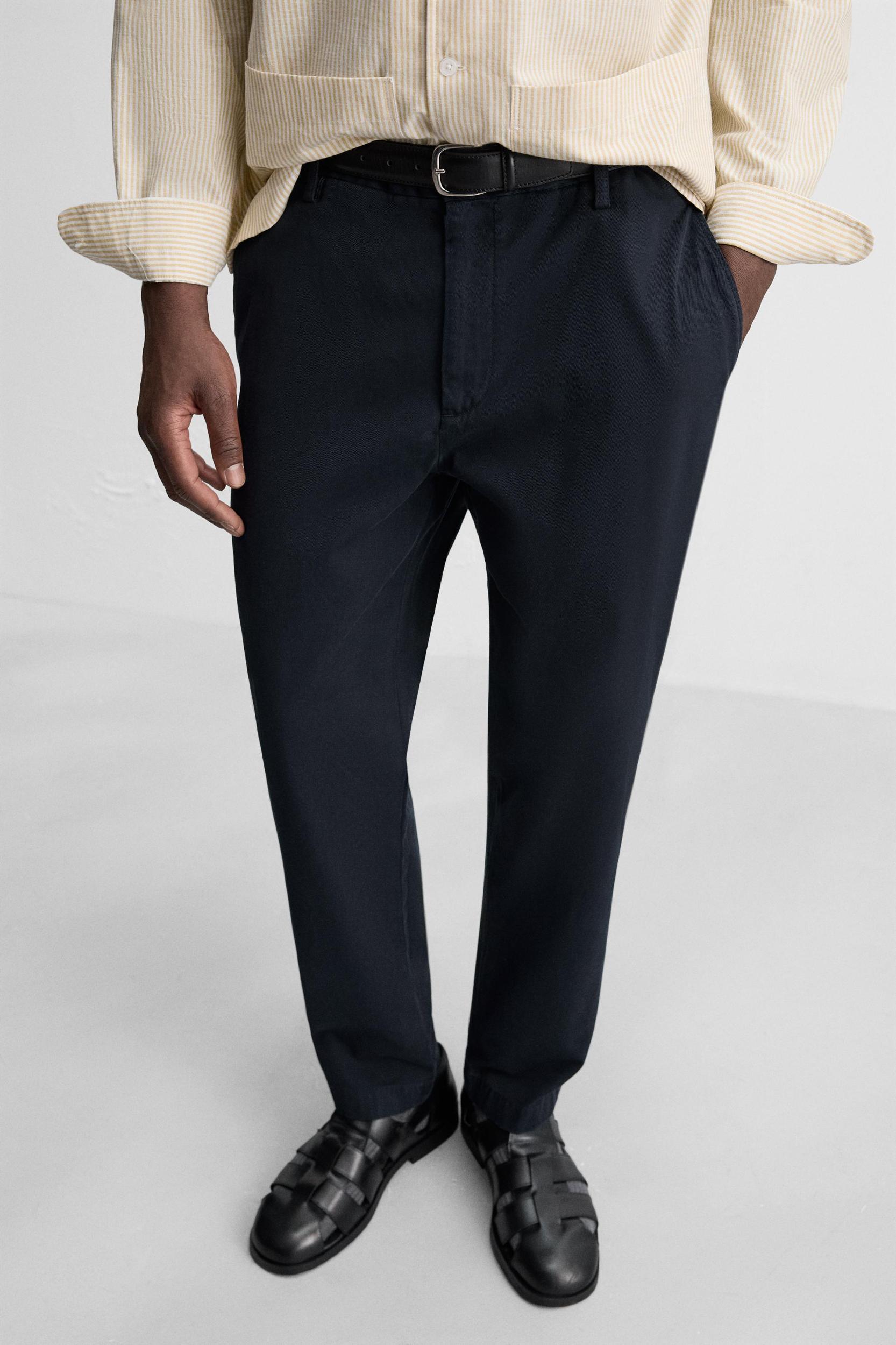 TWILL CHINO PANTS Product Image