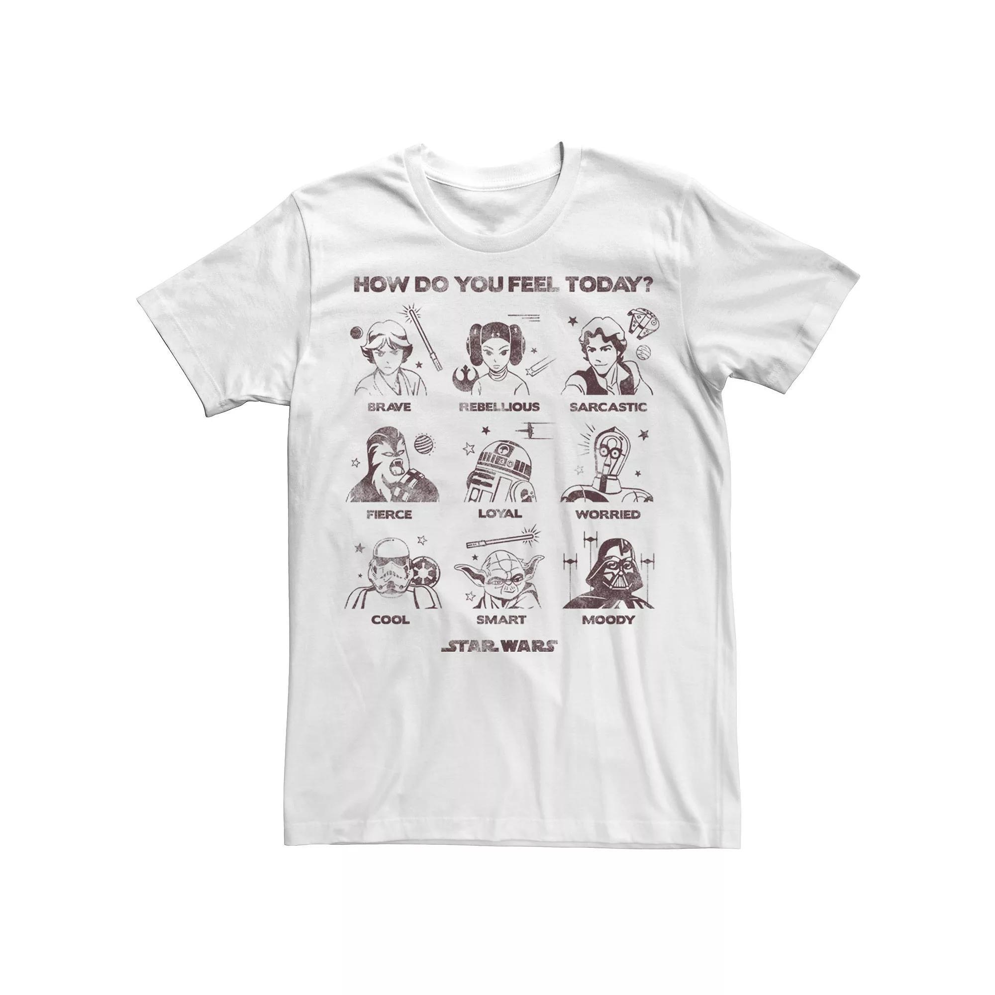 Men's Star Wars Feelings Group Poster Tee,  Product Image