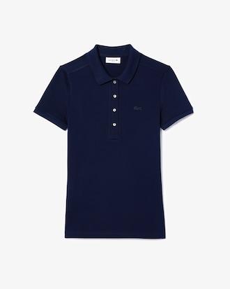 L.12.D Slim Fit Stretch Piqué Polo Shirt Product Image
