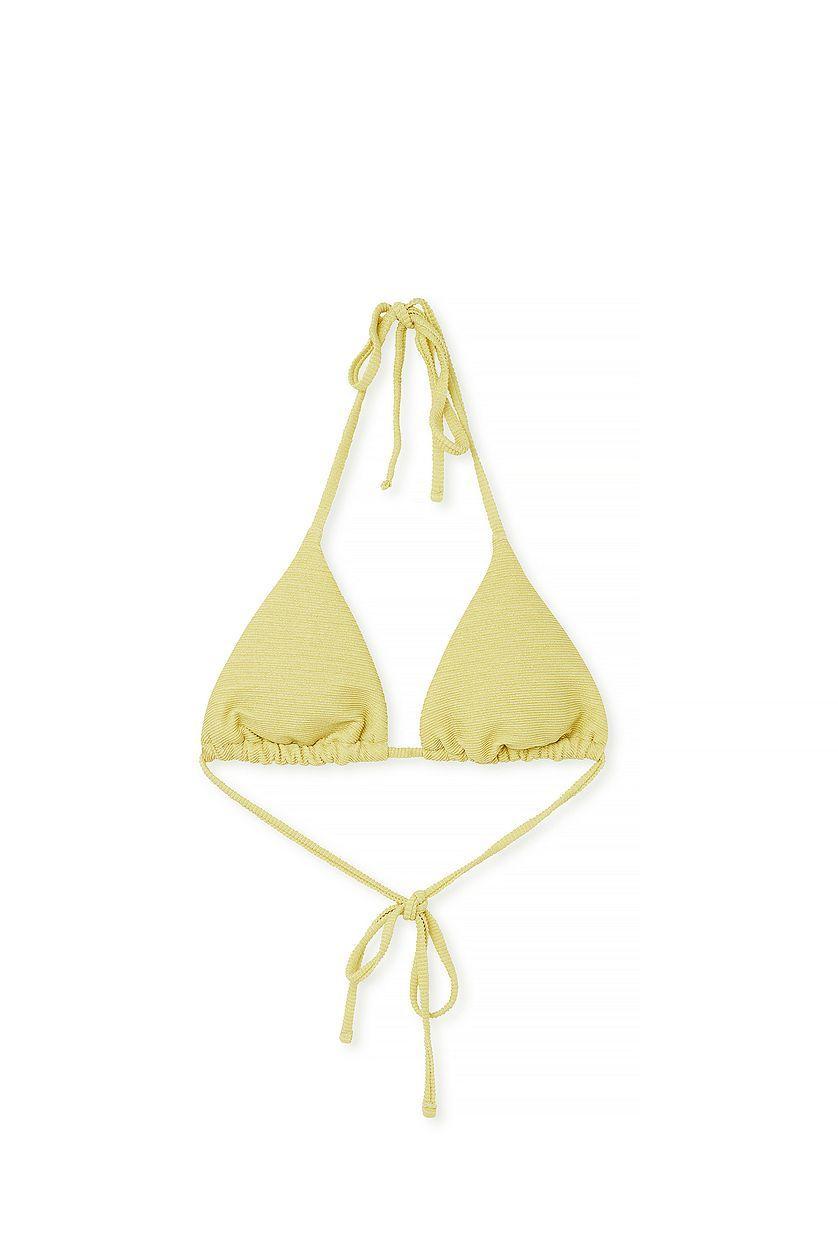 Glitter Triangle Bikini Top Product Image