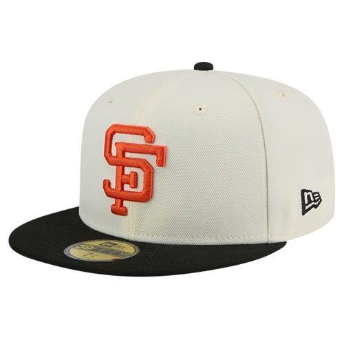 New Era Mens New Era Giants Evergreen Chrome 59FIFTY Fitted Hat - Mens Product Image