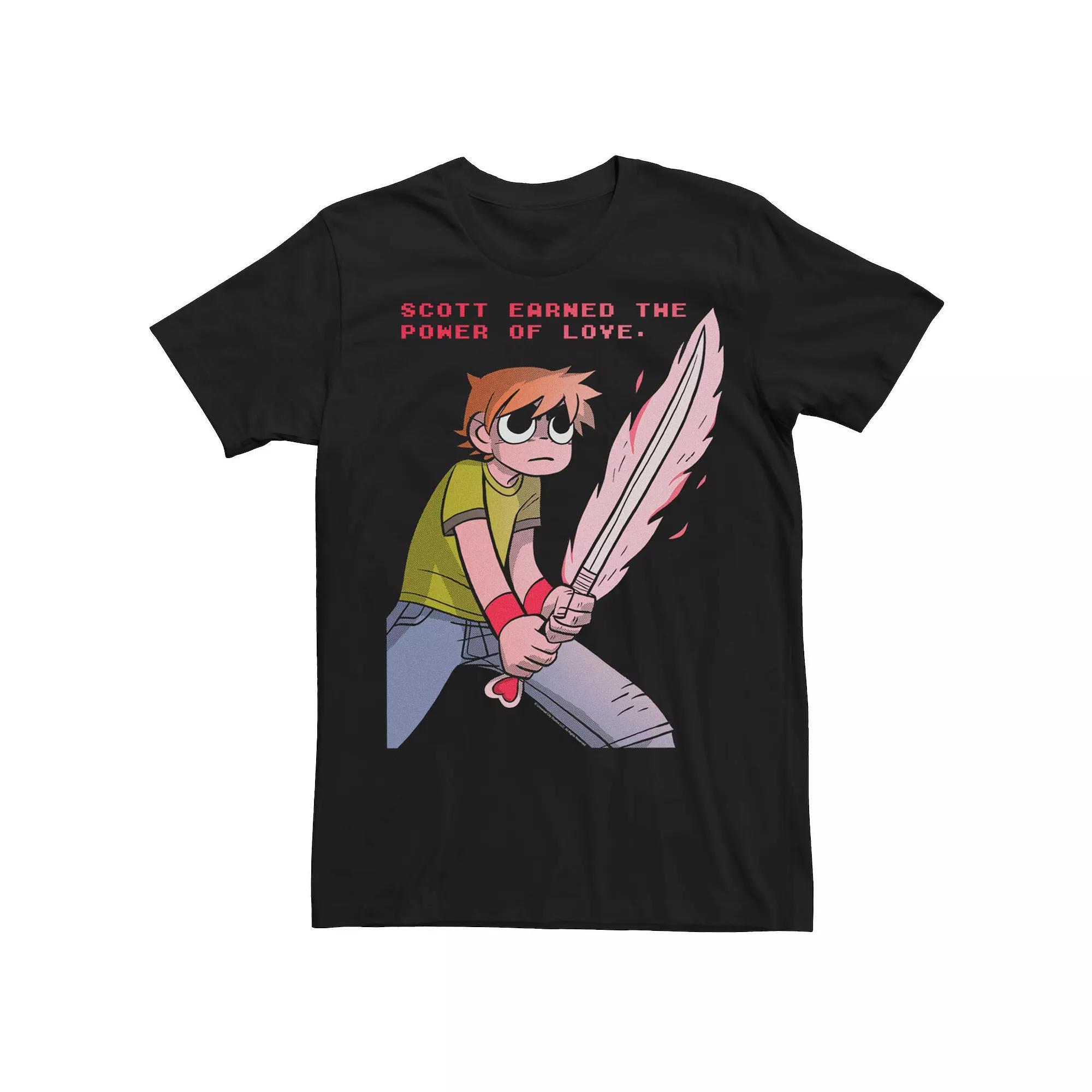 Men's Scott Pilgrim vs. the World Power Of Love Tee,  Product Image