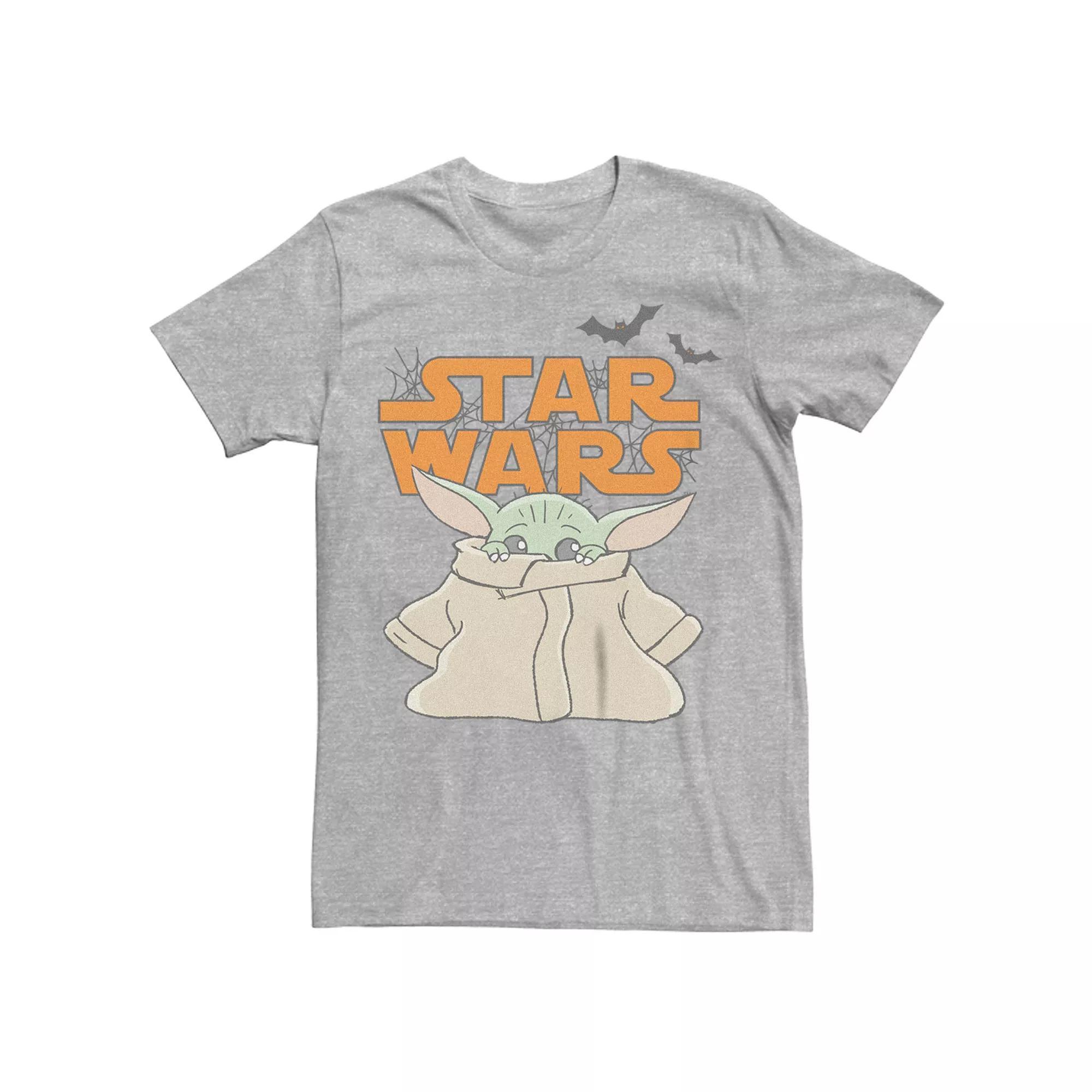 Men's The Mandalorian Scared Child Graphic Tee,  Product Image