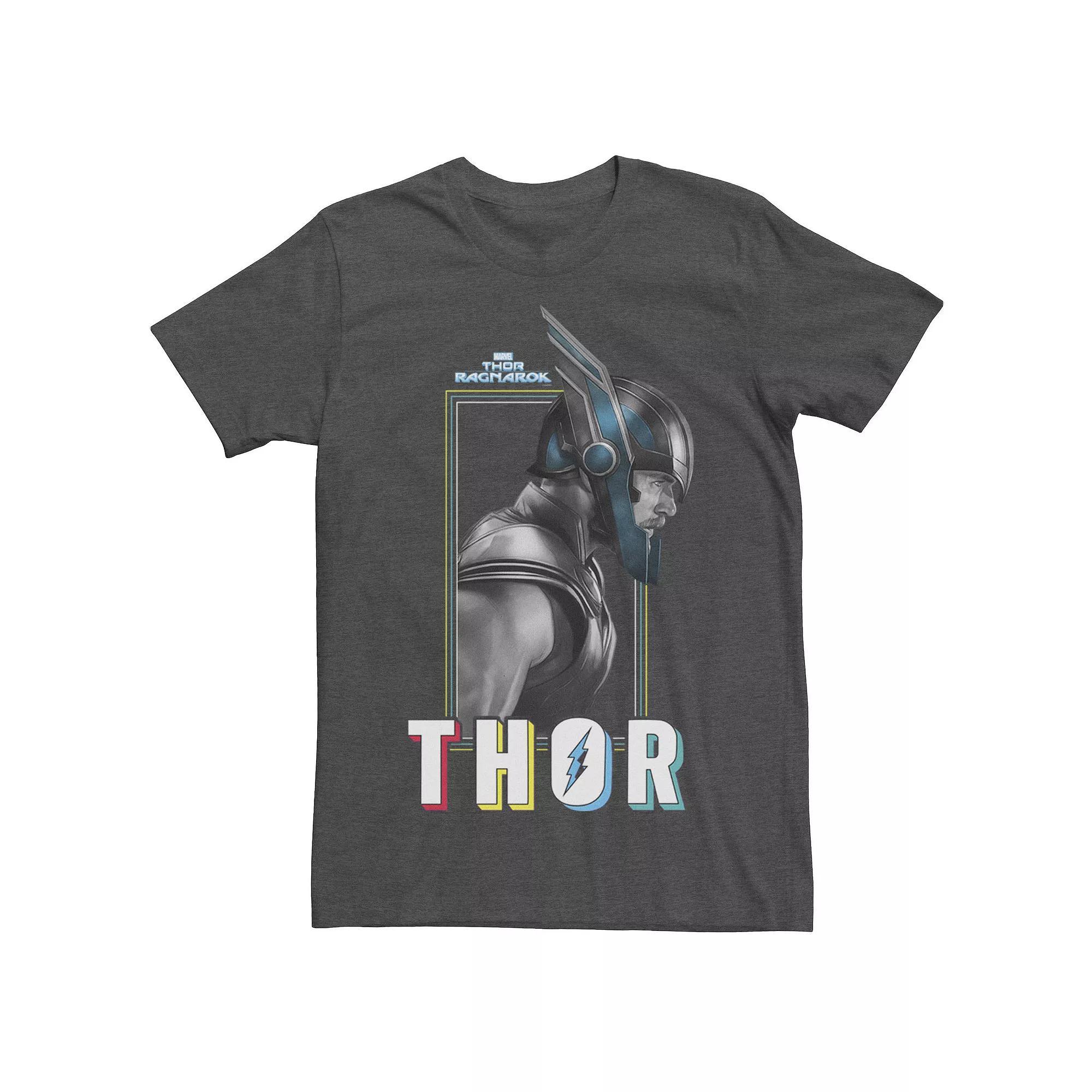 Men's Marvel Thor Ragnarok Thor Profile Portrait Tee,  Product Image