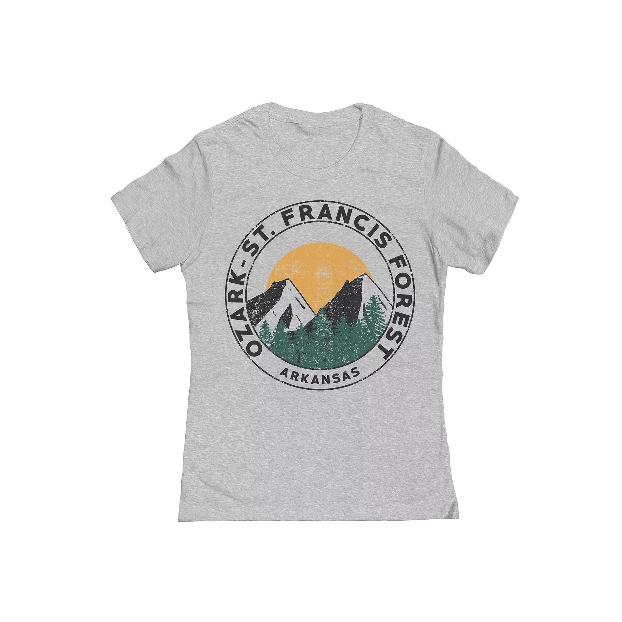 Junior's Ozark Forest Womens Graphic Tee, Girl's, Size: XXL, Sport Gray Product Image