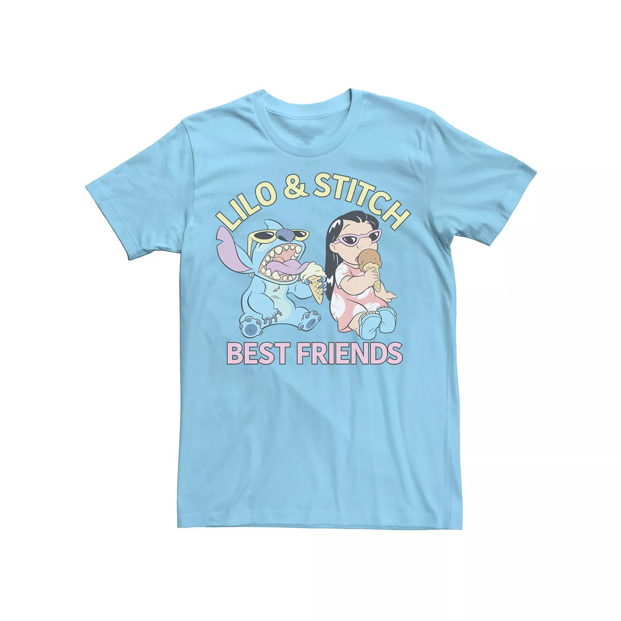 Disney's Lilo & Stitch Men's Best Friends Ice Cream Tee,  Product Image