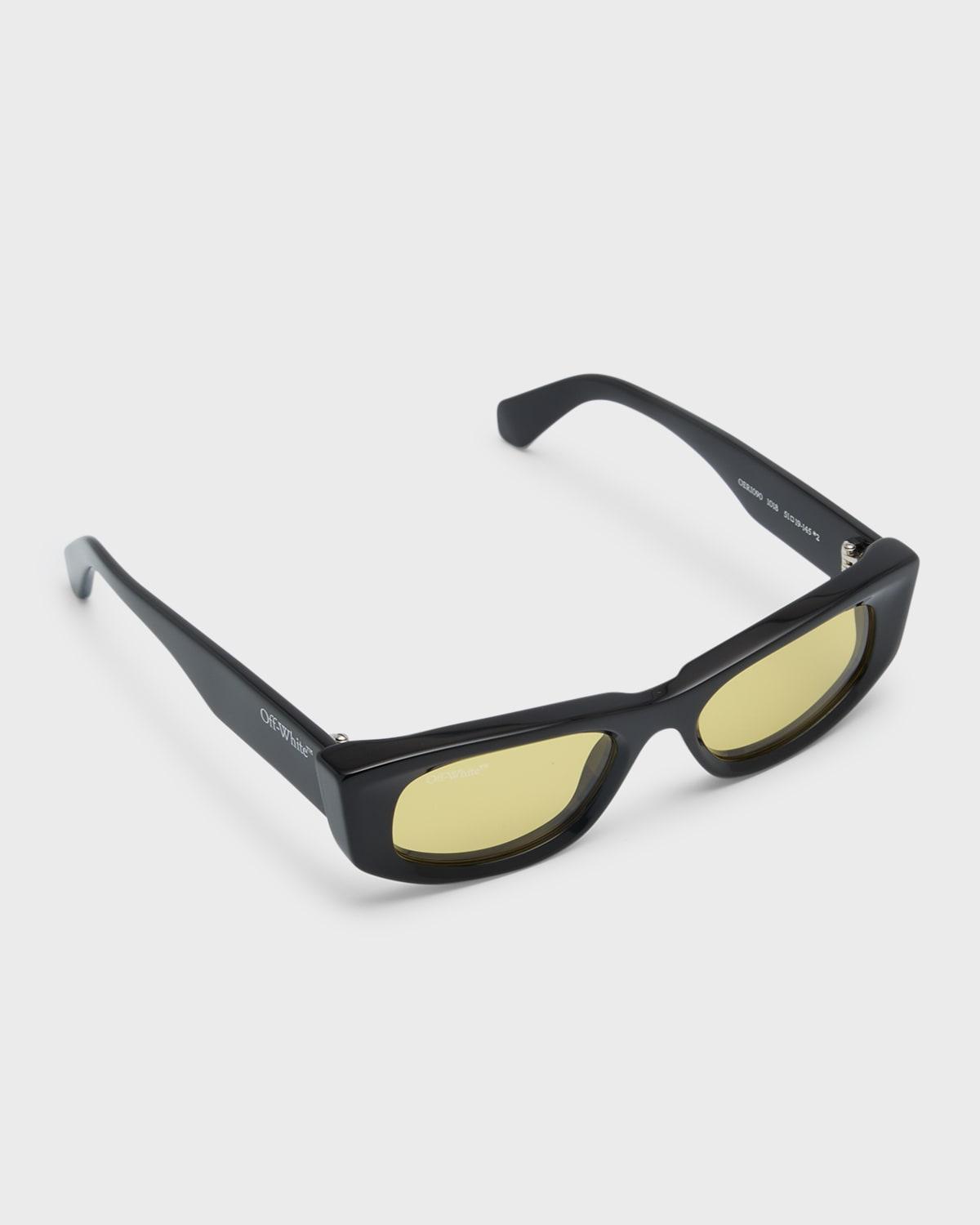 Men's Matera Acetate Rectangle Sunglasses Product Image