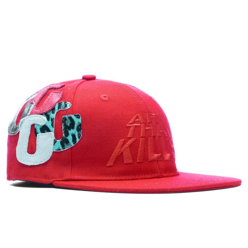ATK G Patch Fitted Cap - Red Product Image