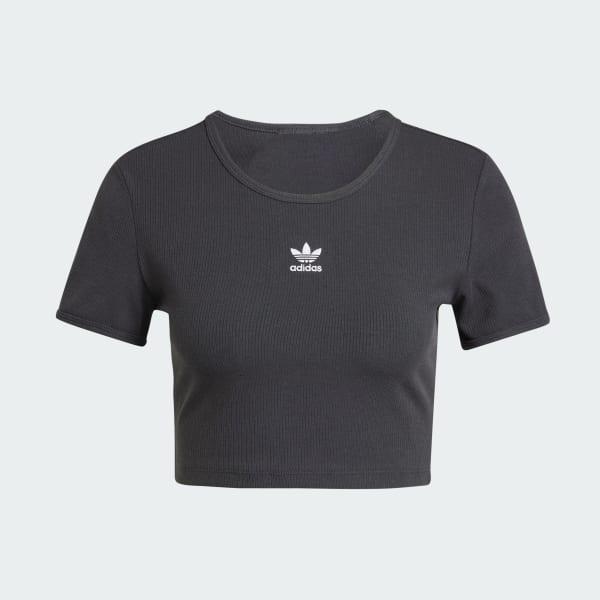 Essentials Ribbed Tee Product Image