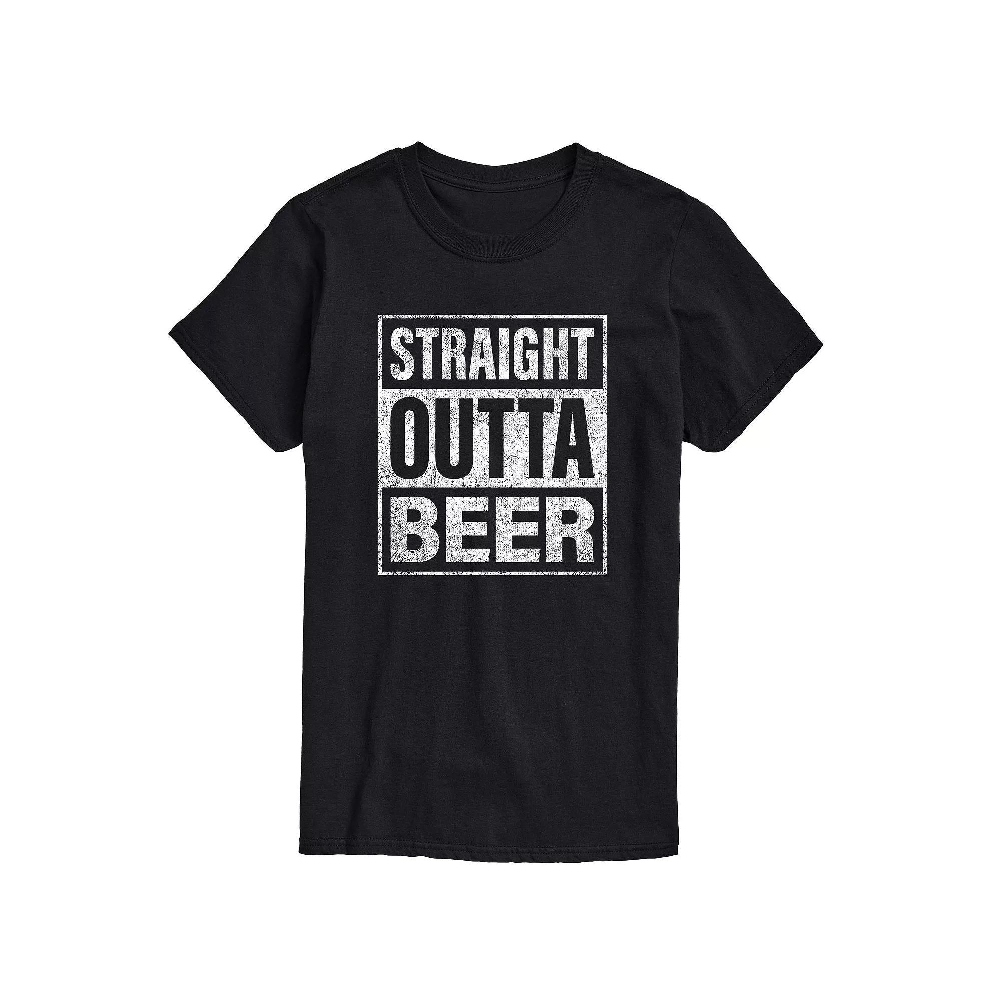 Men's Straight Outta Beer Tee,  Product Image