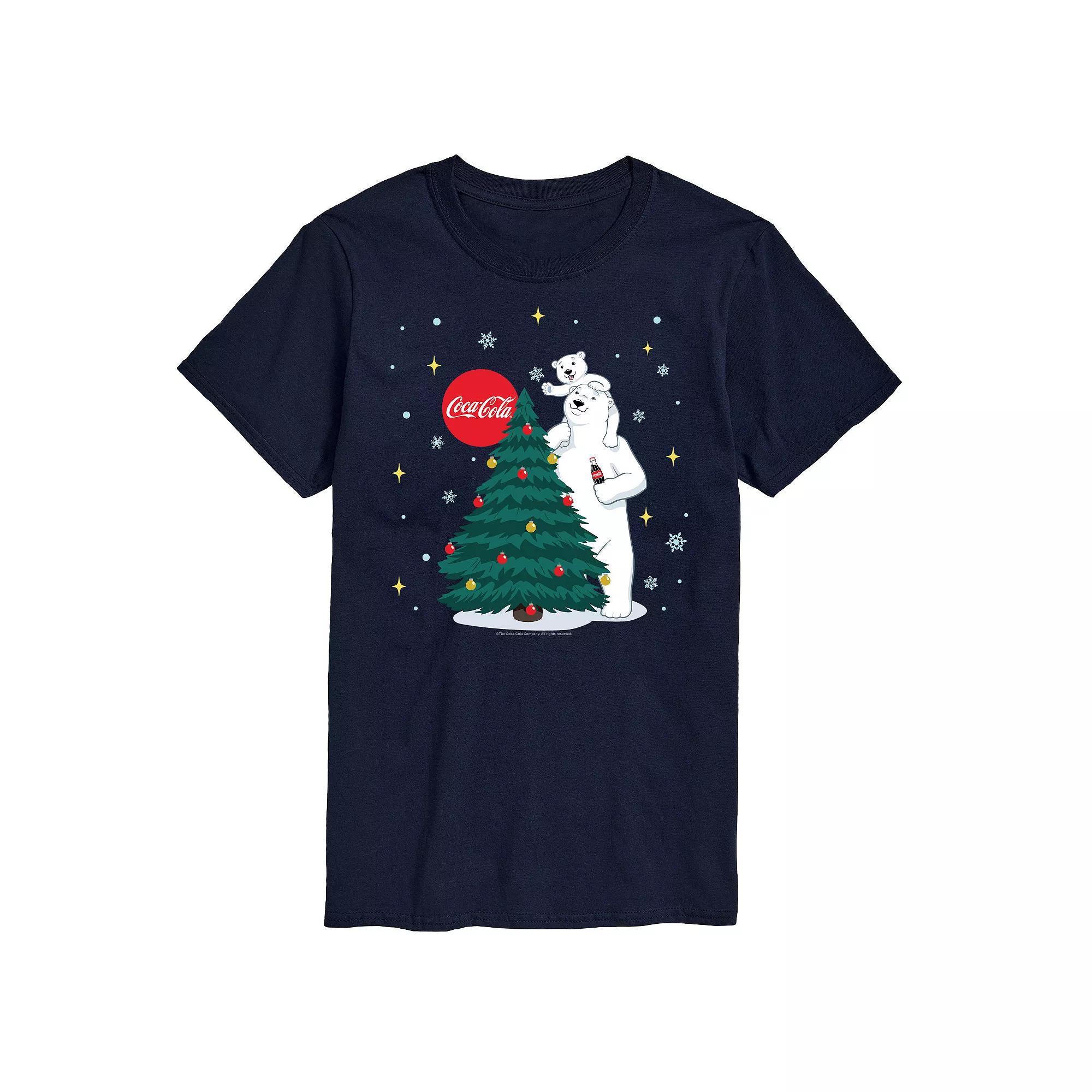 Men's CocaCola Christmas Tree Tee,  Product Image