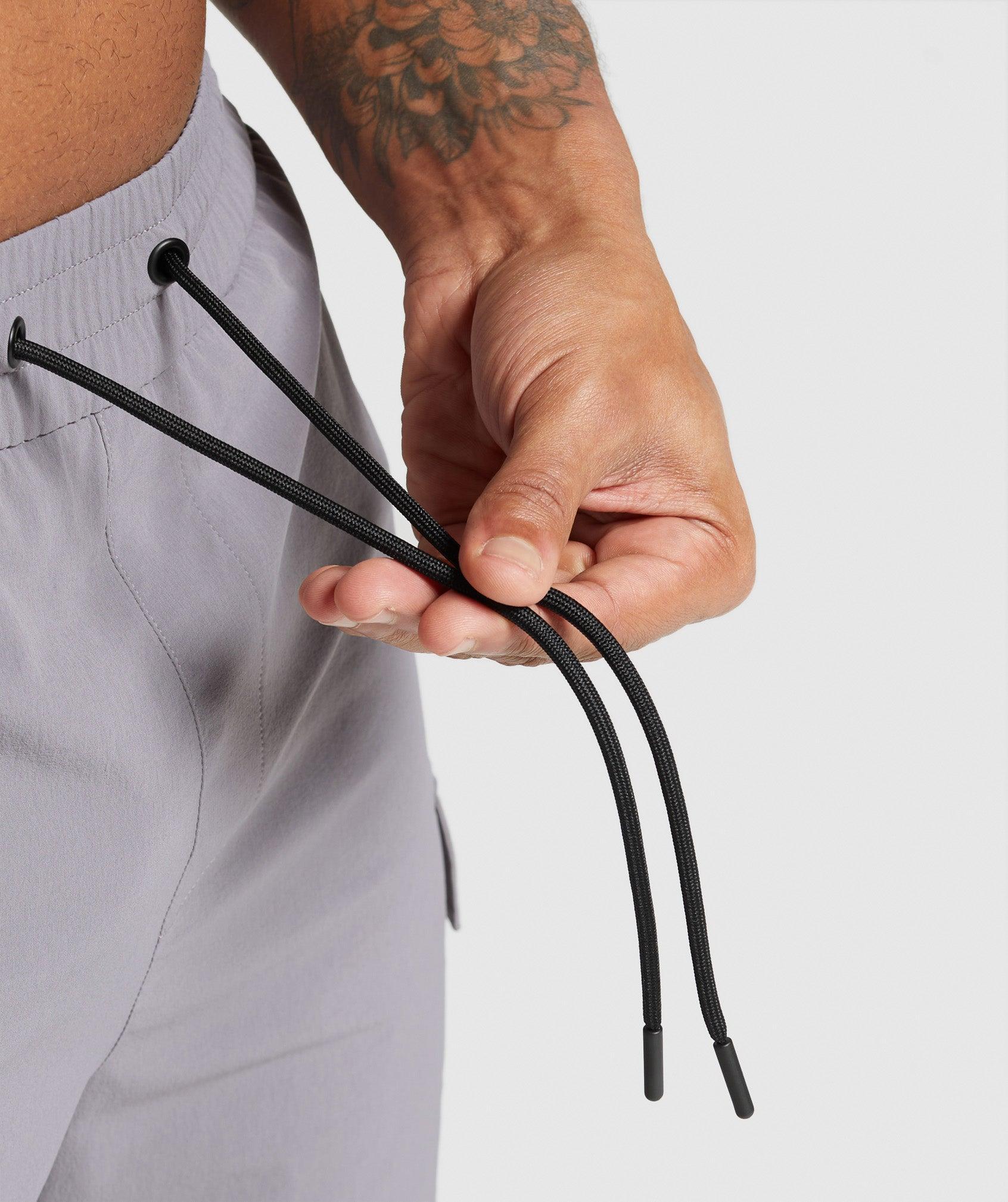 Gymshark Stretch Woven Cargo Shorts - Medium Grey Male Product Image