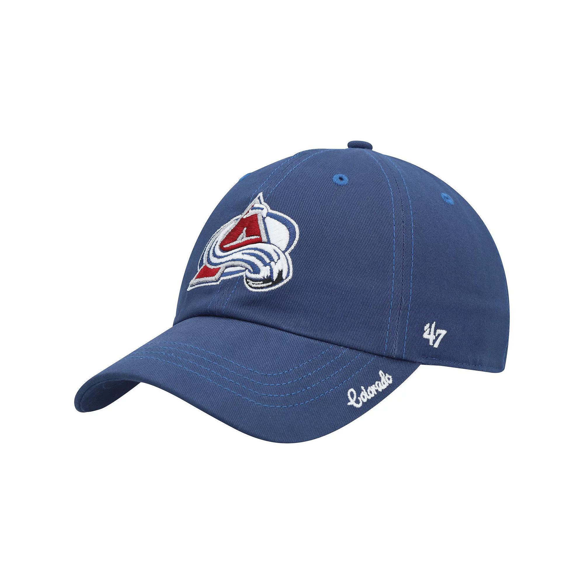 Women's '47 Blue Colorado Avalanche Miata Clean Up Adjustable Hat Product Image