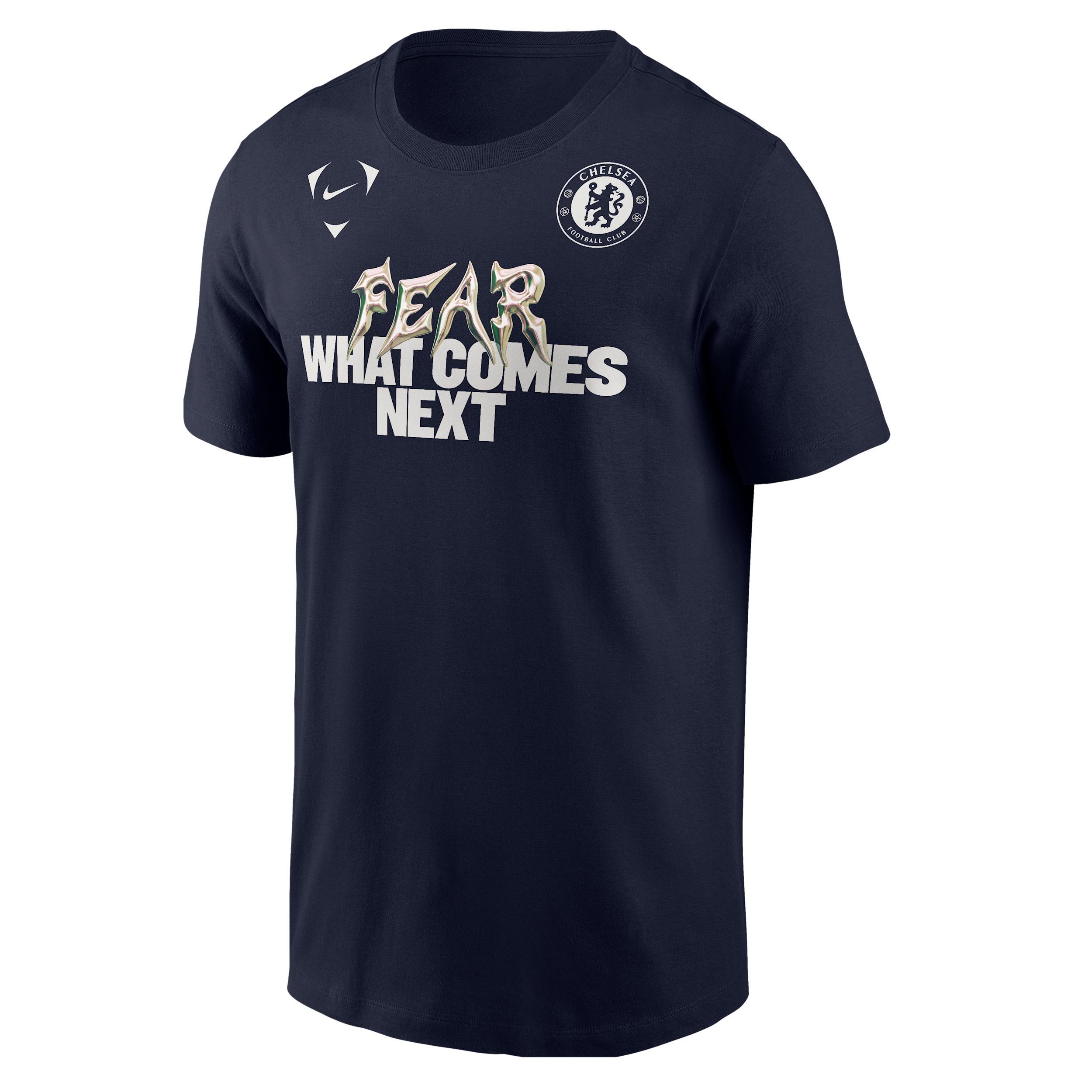 Chelsea FC Nike Mens Soccer T-Shirt | M11332P5128-NVY Product Image