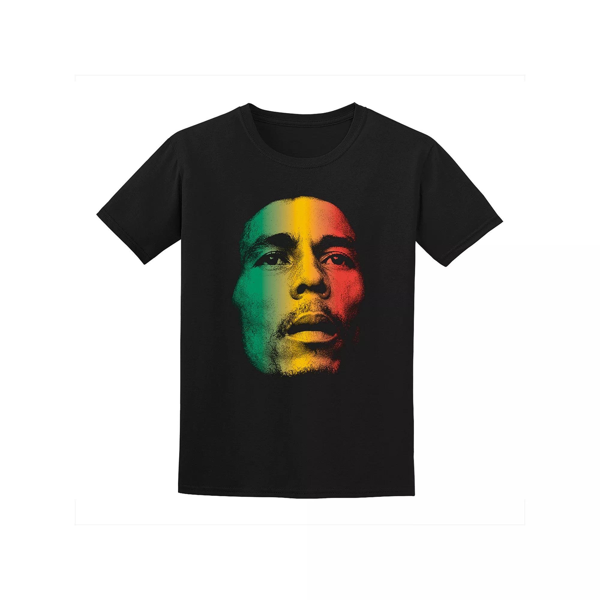 Men's Bob Marley Tee, Size: Small, Black Product Image