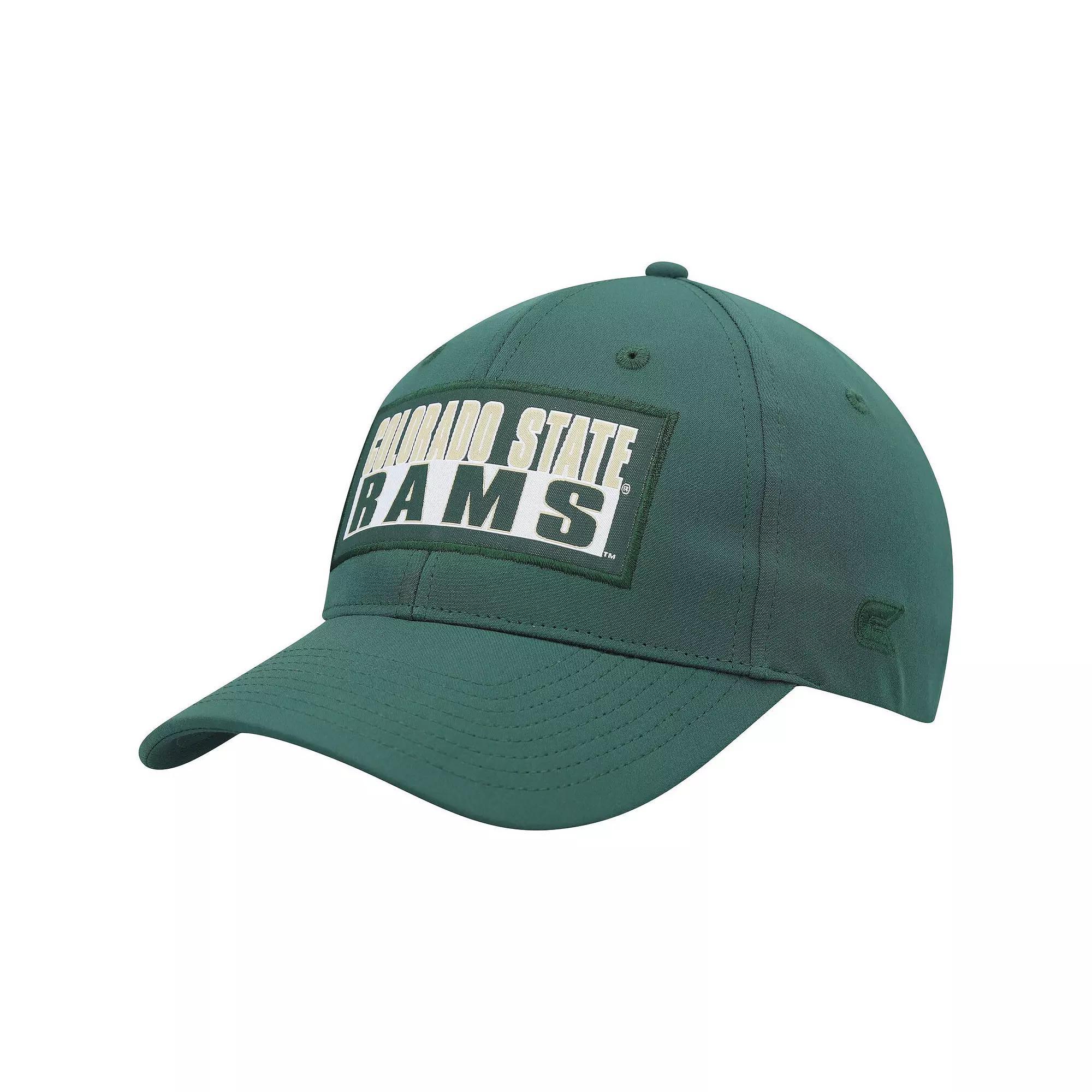 Men's Colosseum  Green Colorado State Rams Positraction Snapback Hat Product Image