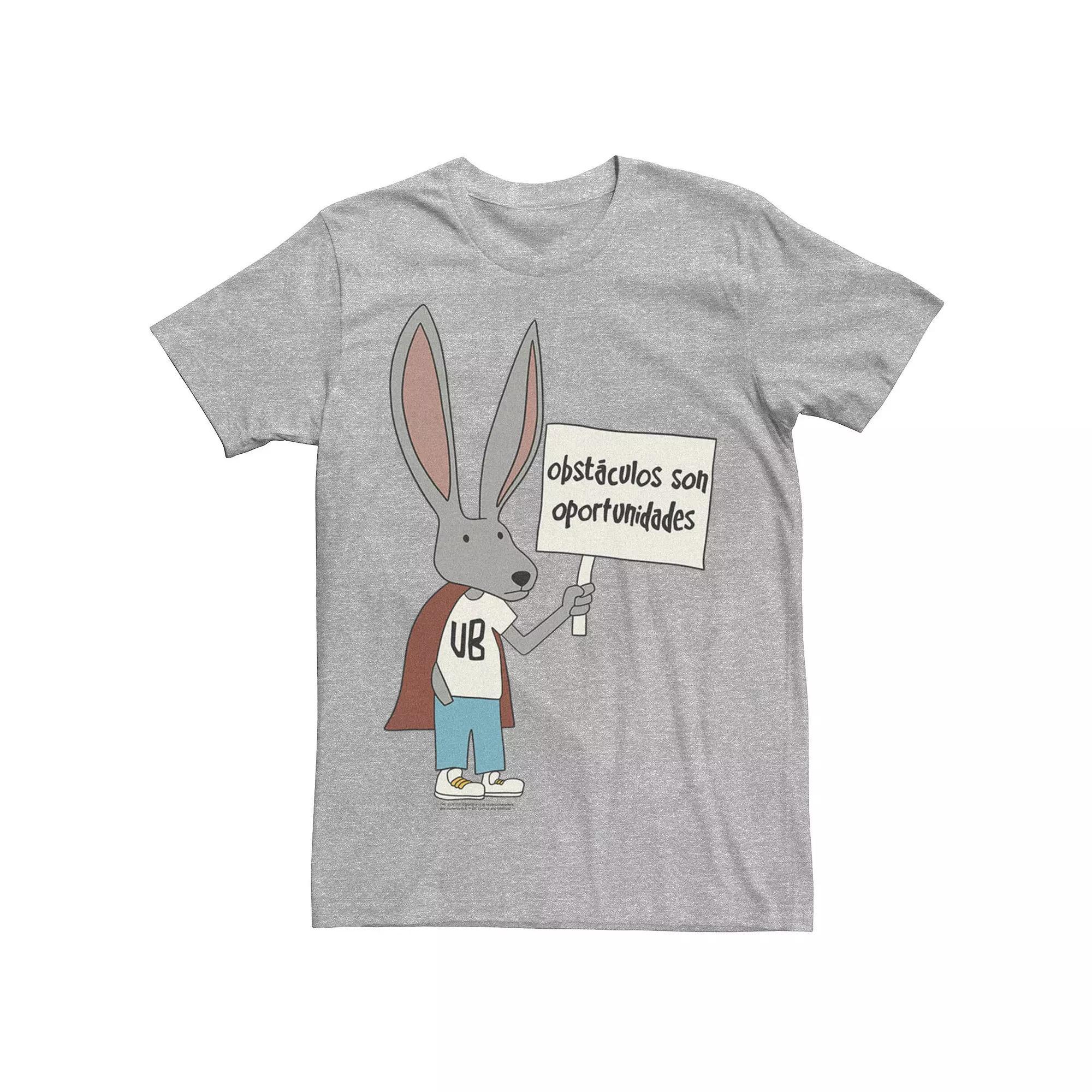 Men's The Suicide Squad Knock Off Bunny Tee, Boy's, Size: XXL, Athletic Grey Product Image